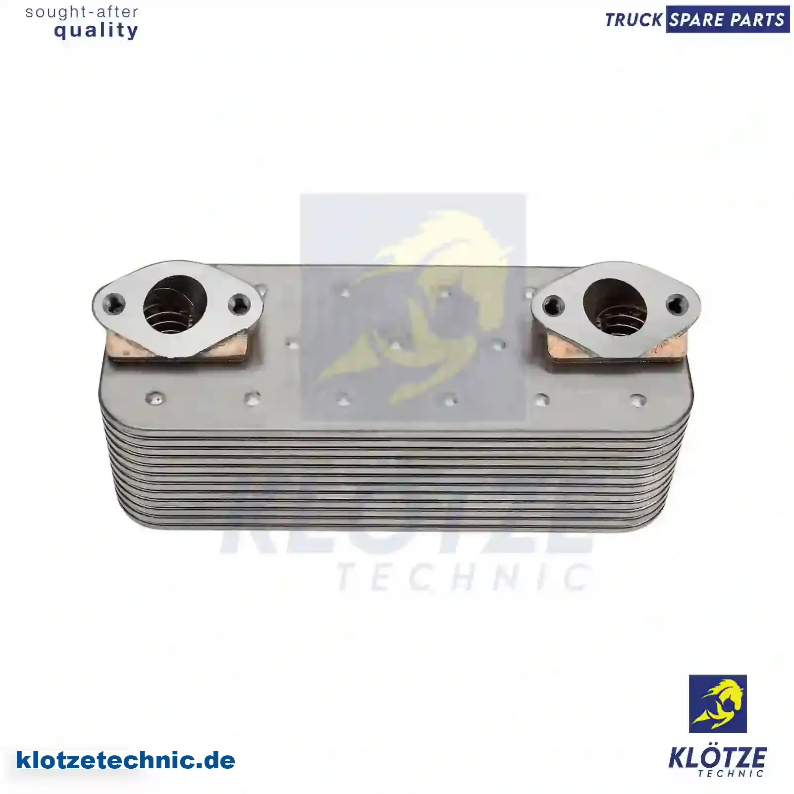 Oil cooler, 5411880201, 5411880401, ZG01674-0008 || Klötze Technic