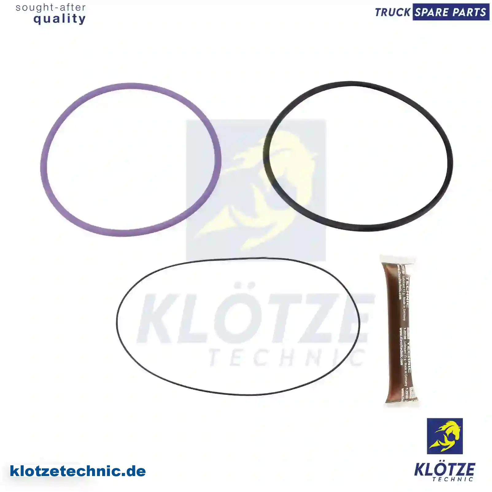 Seal ring kit, cylinder liner, 271158, 275462, 275568, 275734, 275739 || Klötze Technic