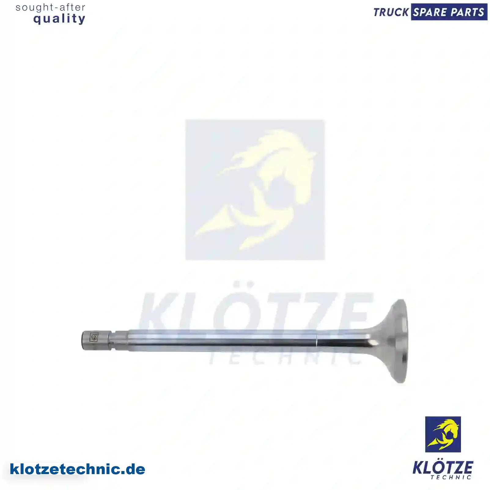 Exhaust valve, 3520531505, 3660500027, 3660500127, 3660500227, 3660500627 || Klötze Technic