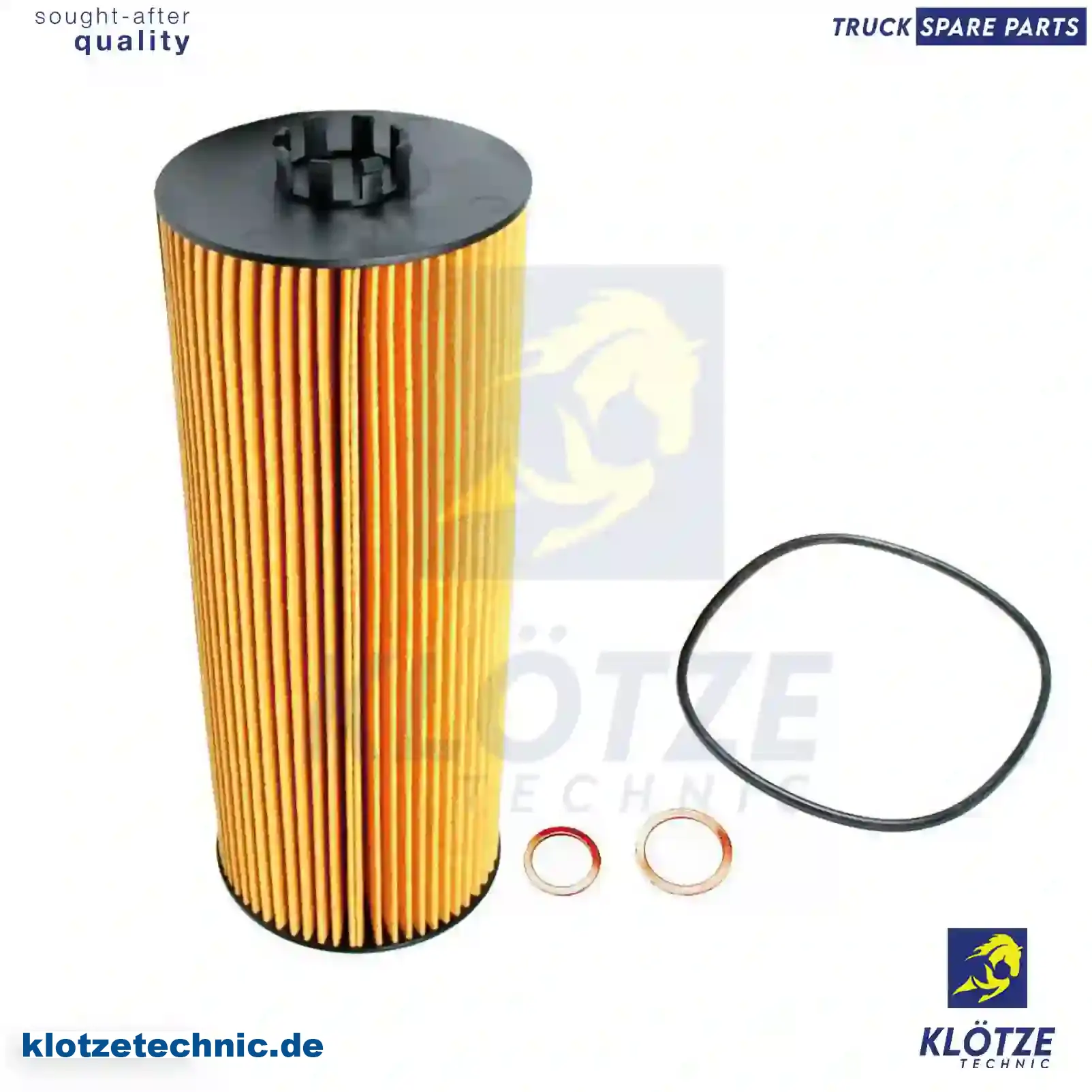 Oil filter insert, 0000687100, 0000687101, 41718512, 99707017686, 4571800009, 4571840025, 5411800009, 5411800209, 541180020910, 5411800509, 5411840225, 5411840325, 5001846632, 5021107413, 42078912, ZG01737-0008 || Klötze Technic