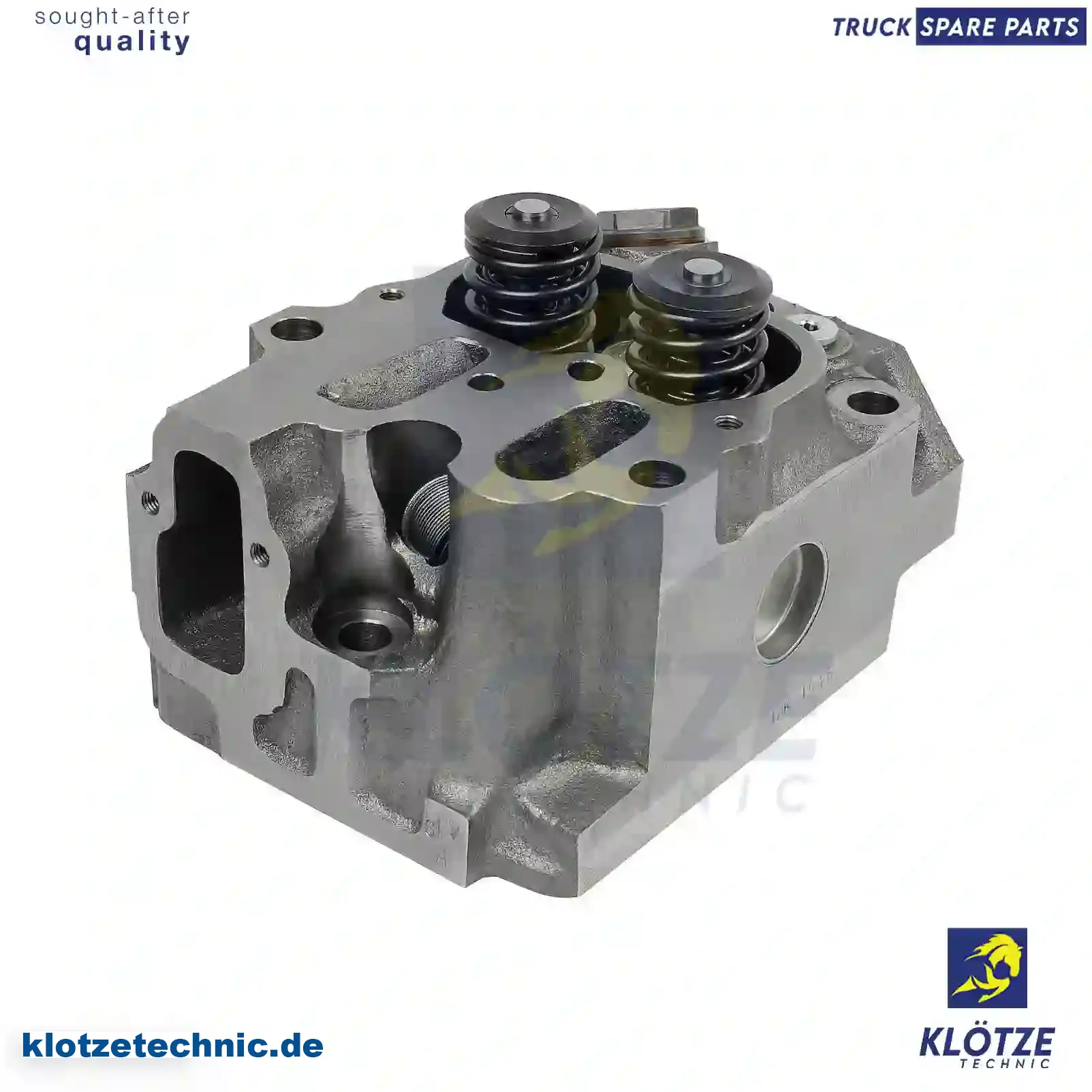 Cylinder head, with valves, with constant throttle, 4420100620S, ZG01013-0008 || Klötze Technic