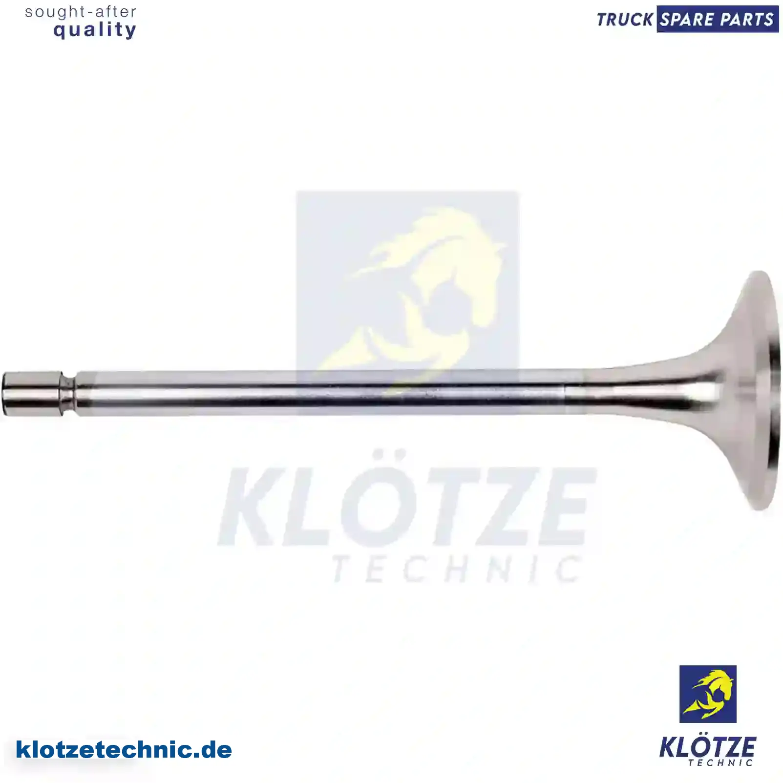 Intake valve, 4000500026, 4570530001, 5410500126, 5410500226, ZG01389-0008 || Klötze Technic