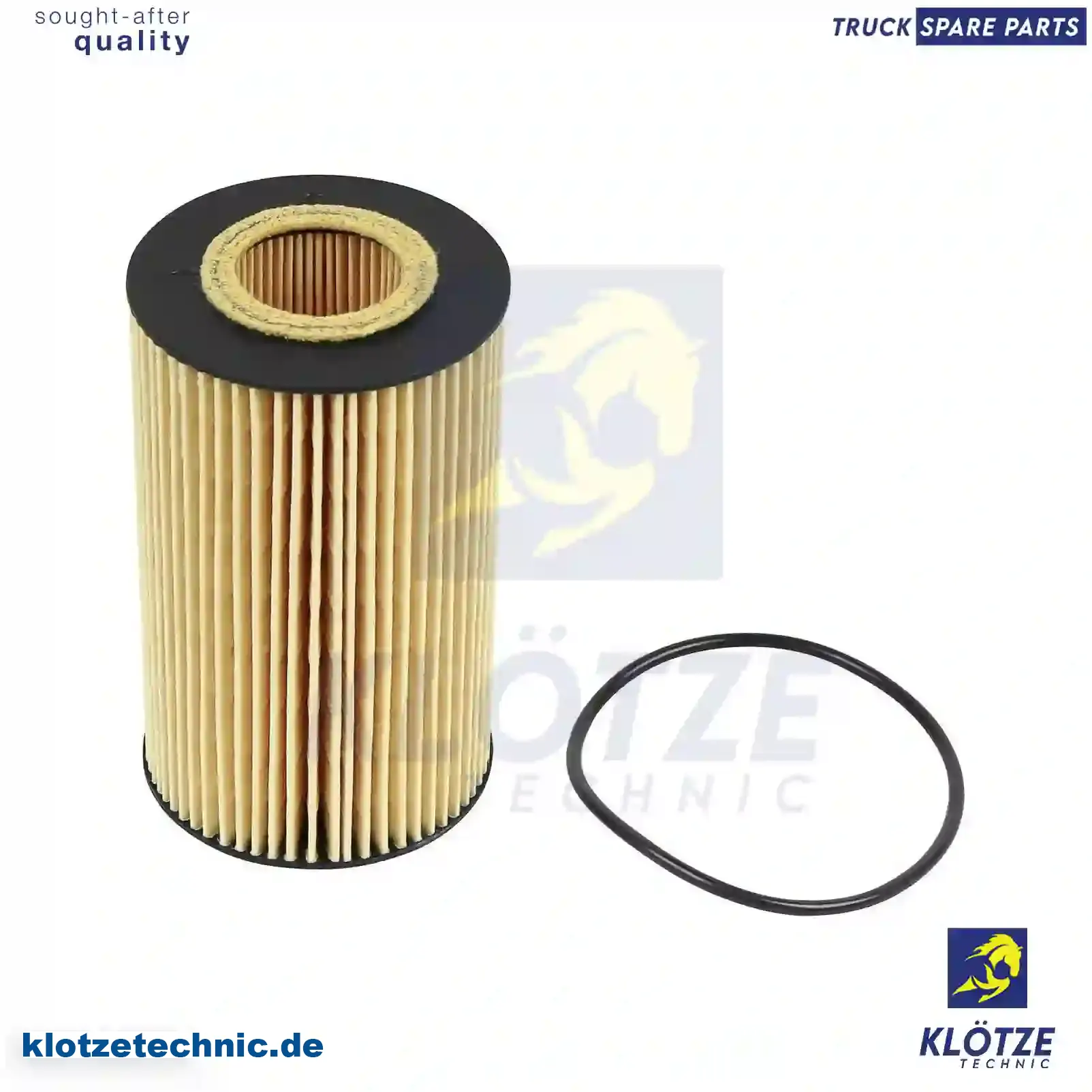 Oil filter insert, 02931094, 04252239, F411201510010, ABPN10GLF3827, 02931094, 02931094, 04252239, 0001801609, 6861800009, 9041800009, 9041800210, 9041800310, 9041840066, 9061800109, 9061840225, 5021107434, 83120890540, 11708550, ZG01739-0008 || Klötze Technic