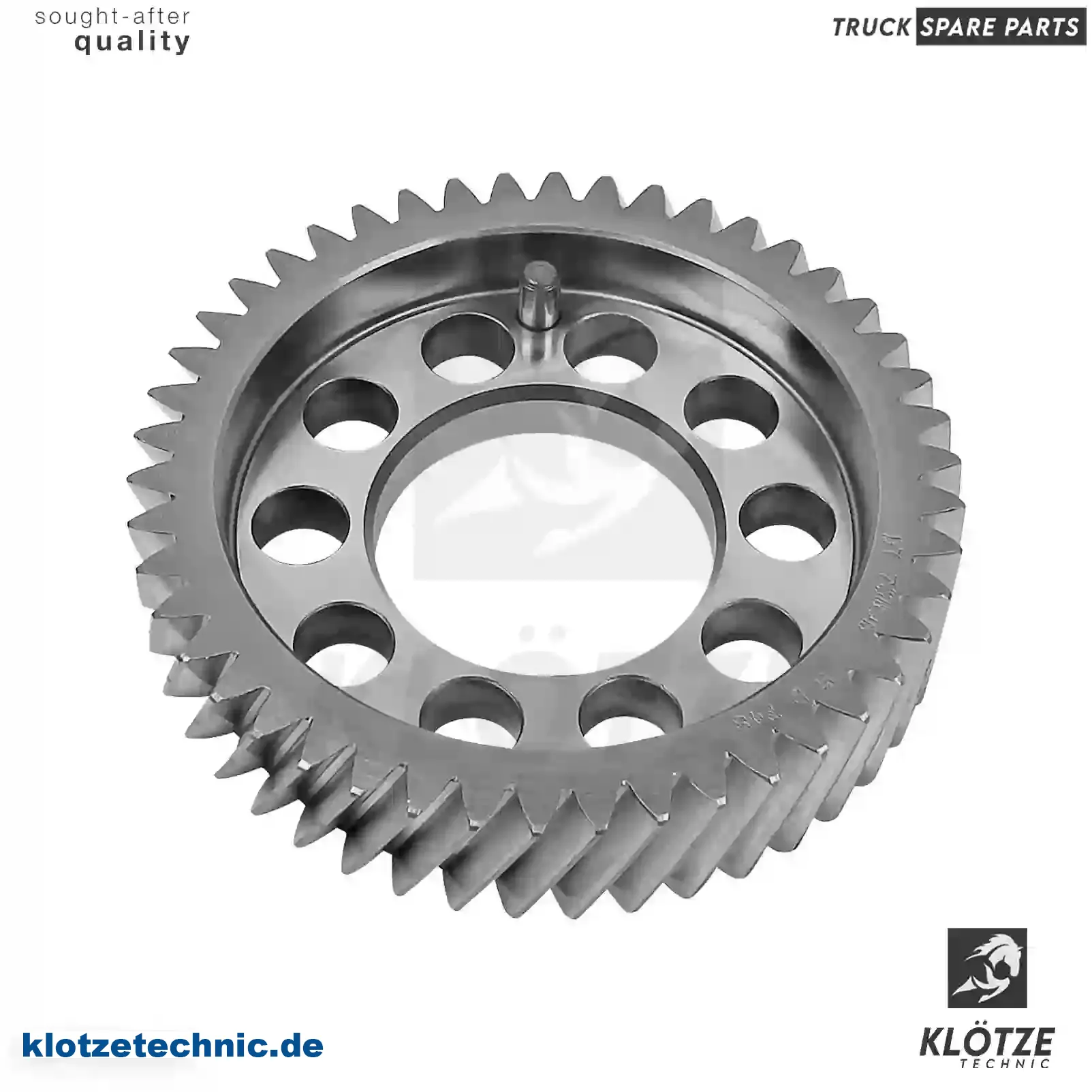 Crankshaft gear, 5410500203, 54105 || Klötze Technic