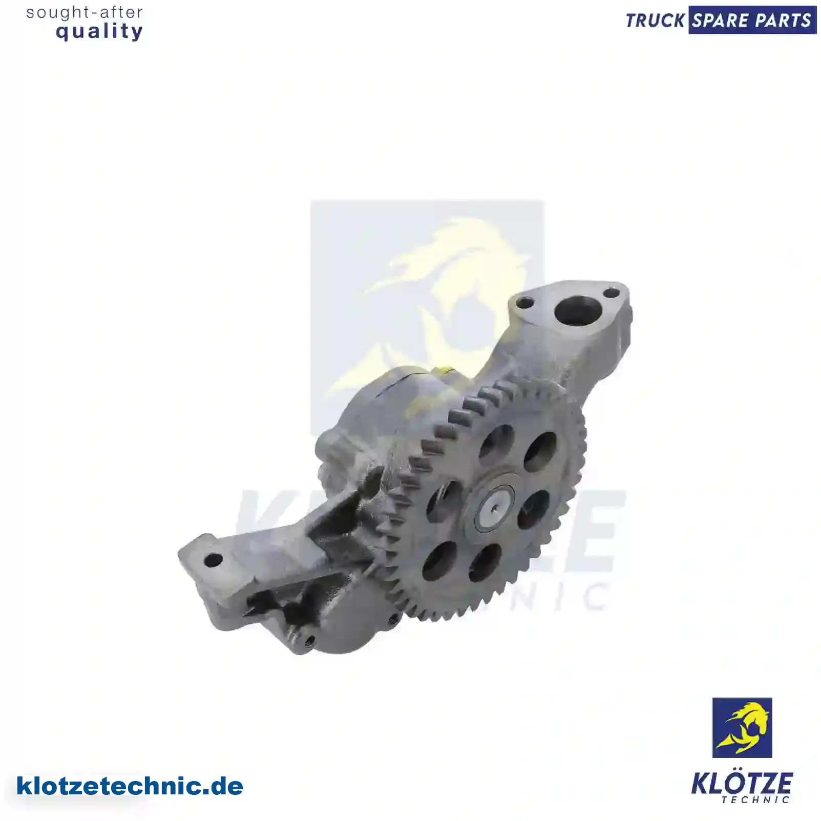 Oil pump, 5421800401, ZG01773-0008 || Klötze Technic