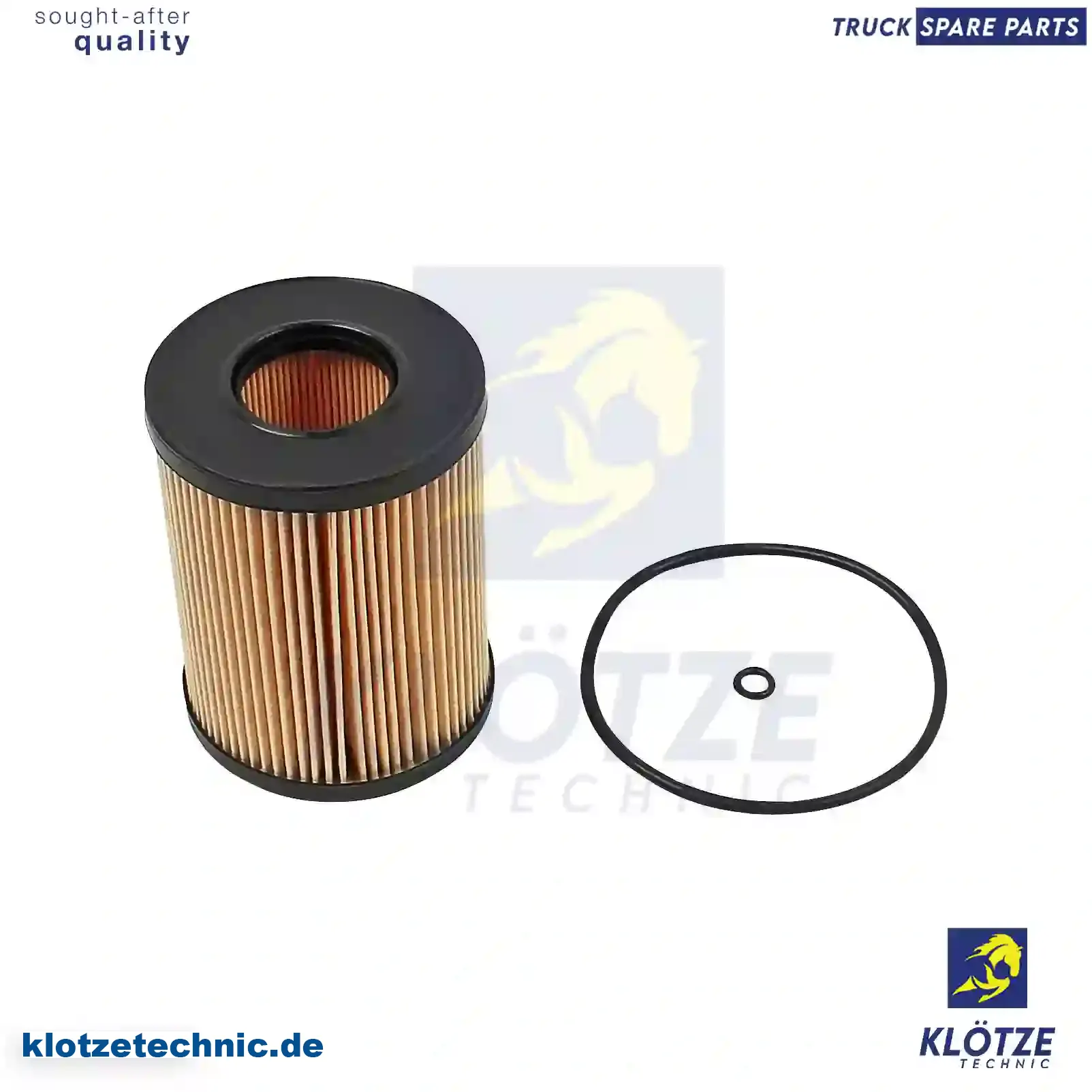 Oil filter insert, 5175571AA, 71775177, K05175571AA, 5175571AA, 71775177, 6421800009, 6421840025, ZG01742-0008 || Klötze Technic