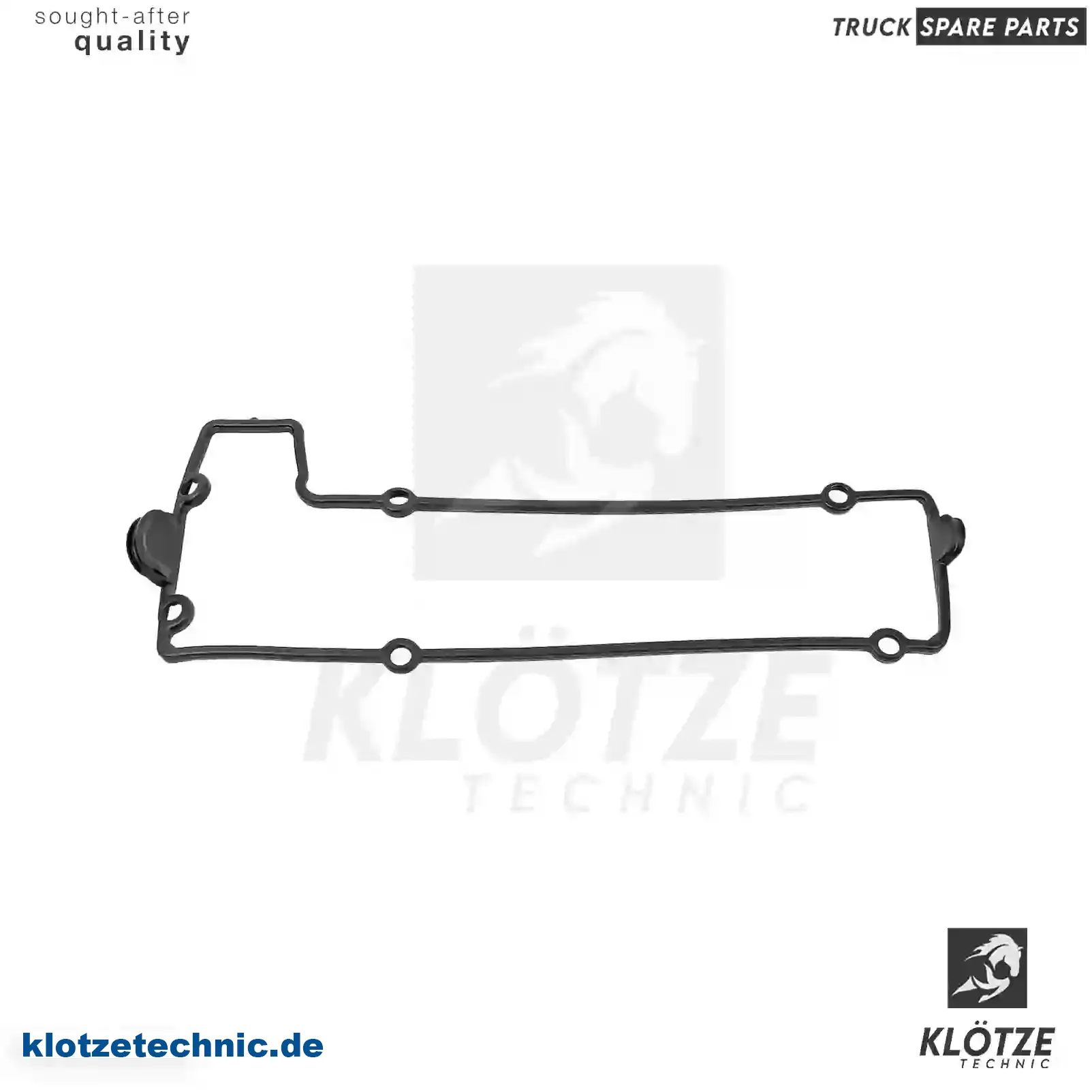 Gasket, cylinder head cover, 6010160421, 6010160621, ZG01192-0008 || Klötze Technic