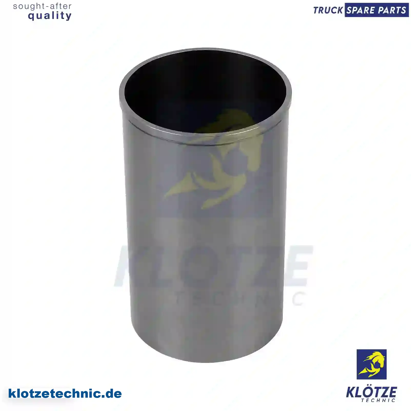 Cylinder liner, without seal rings, 6010110210, 6010110310, 6020110310 || Klötze Technic