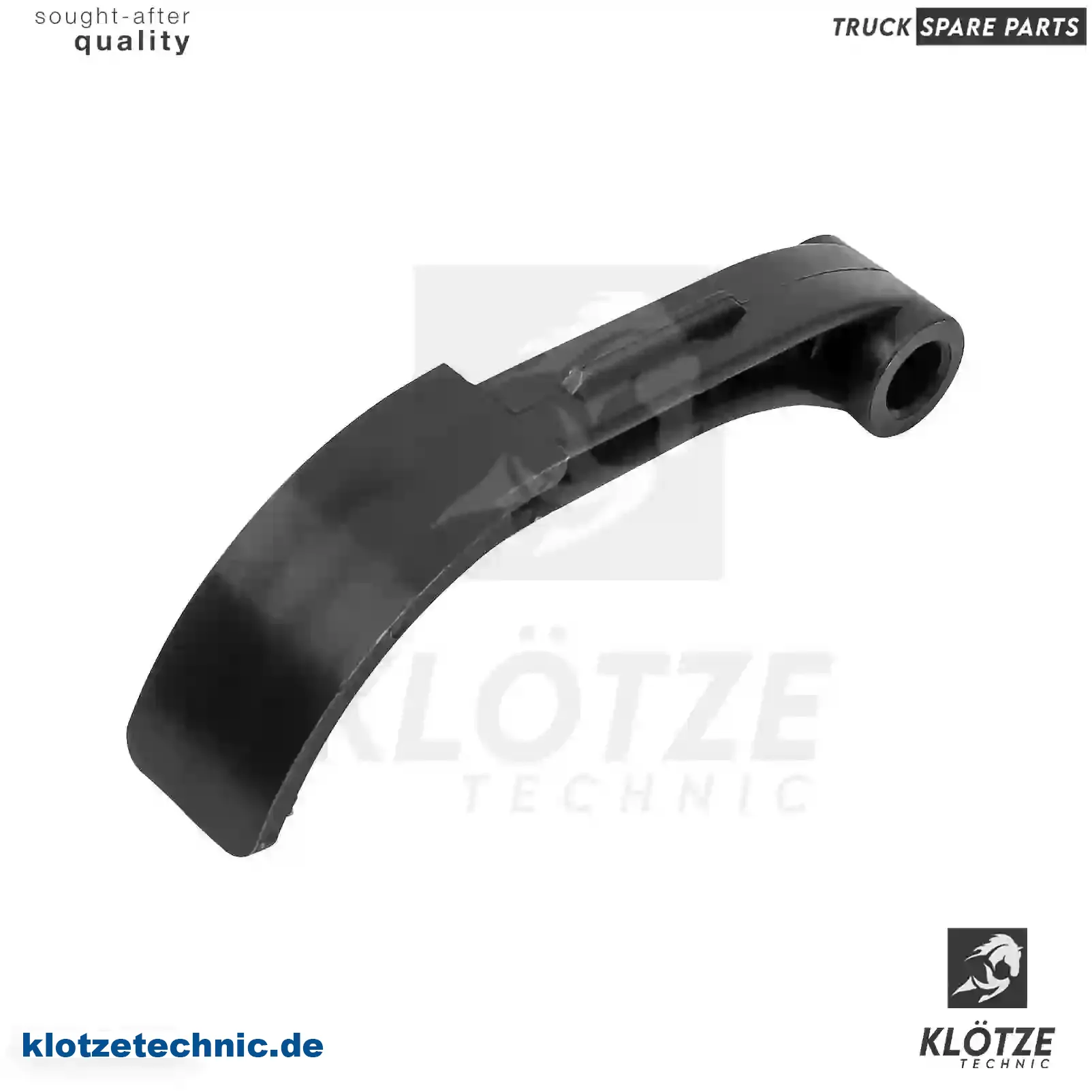 Sliding rail, oil pump drive chain, 6011810159 || Klötze Technic