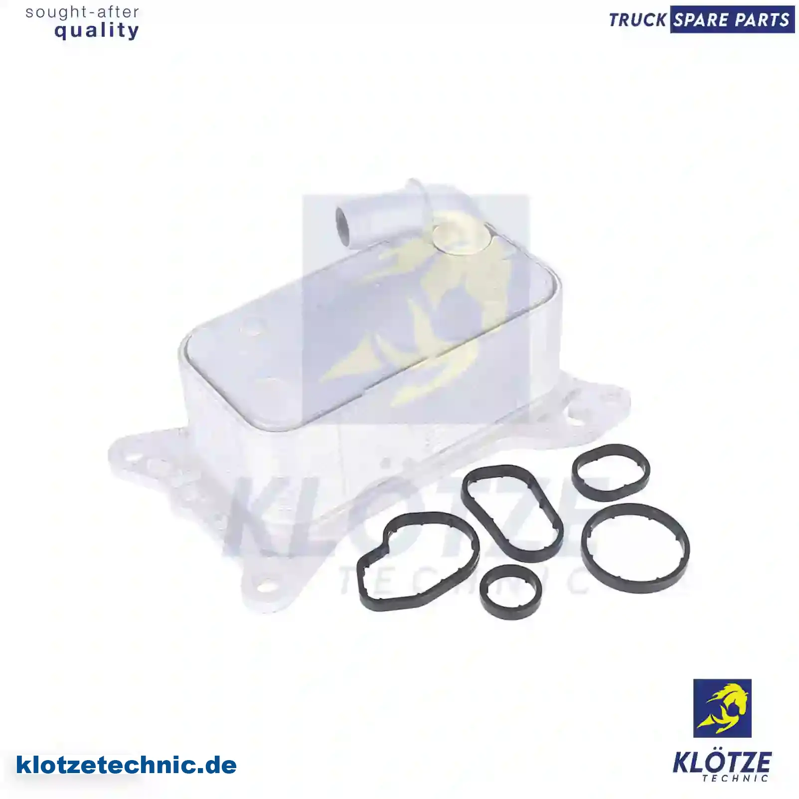 Oil cooler, 6511800610S, 6511800810S, 6511801310S || Klötze Technic