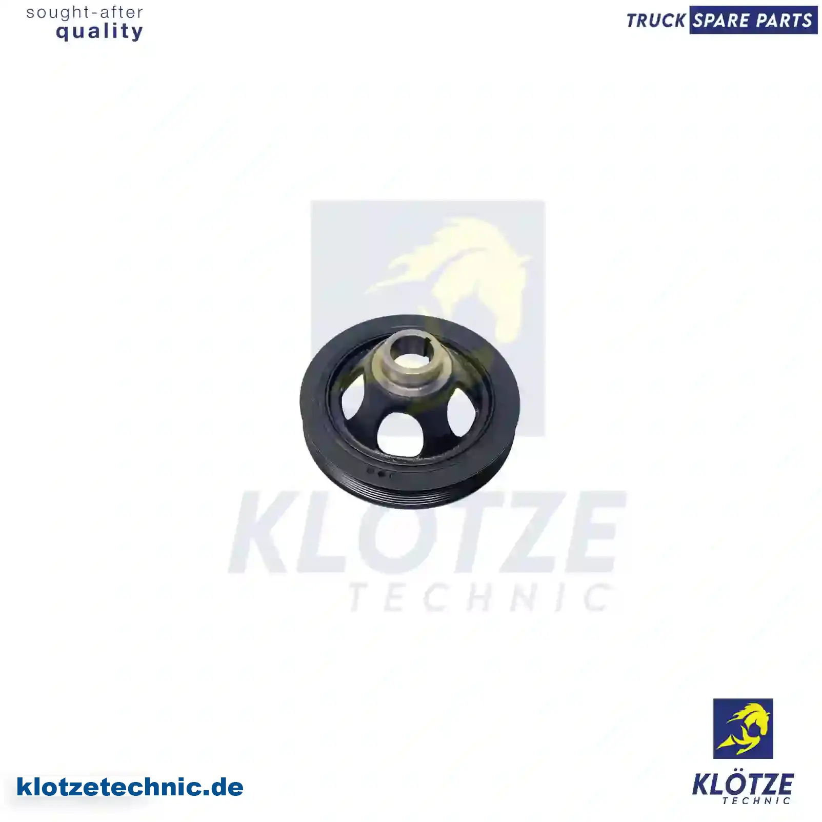 Pulley, Crankshaft, 2710300003, , || Klötze Technic