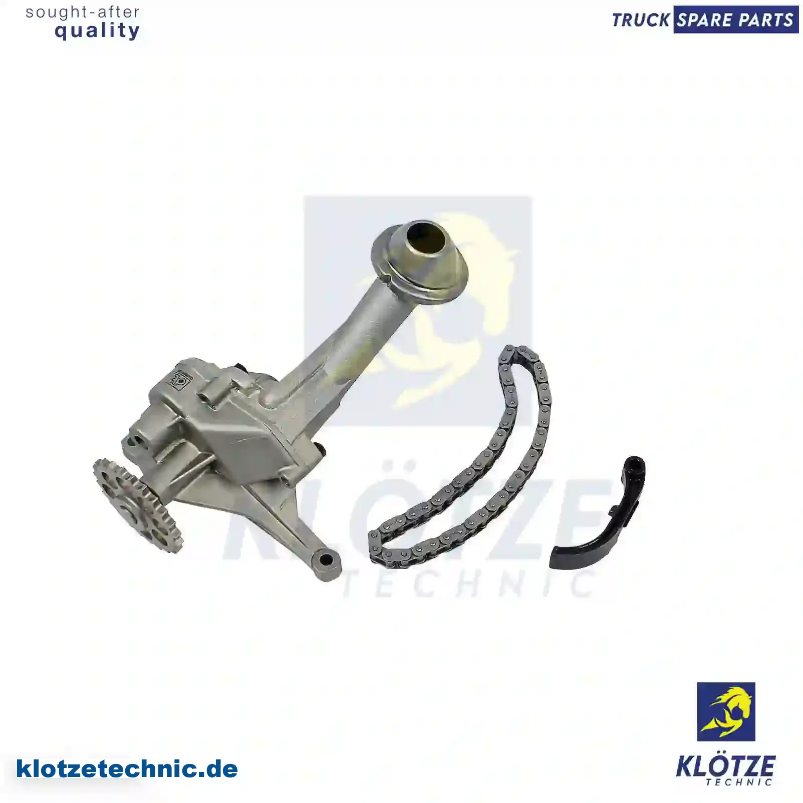 Oil pump, complete, 6021801001S, 6021801801S, 6021803001S || Klötze Technic