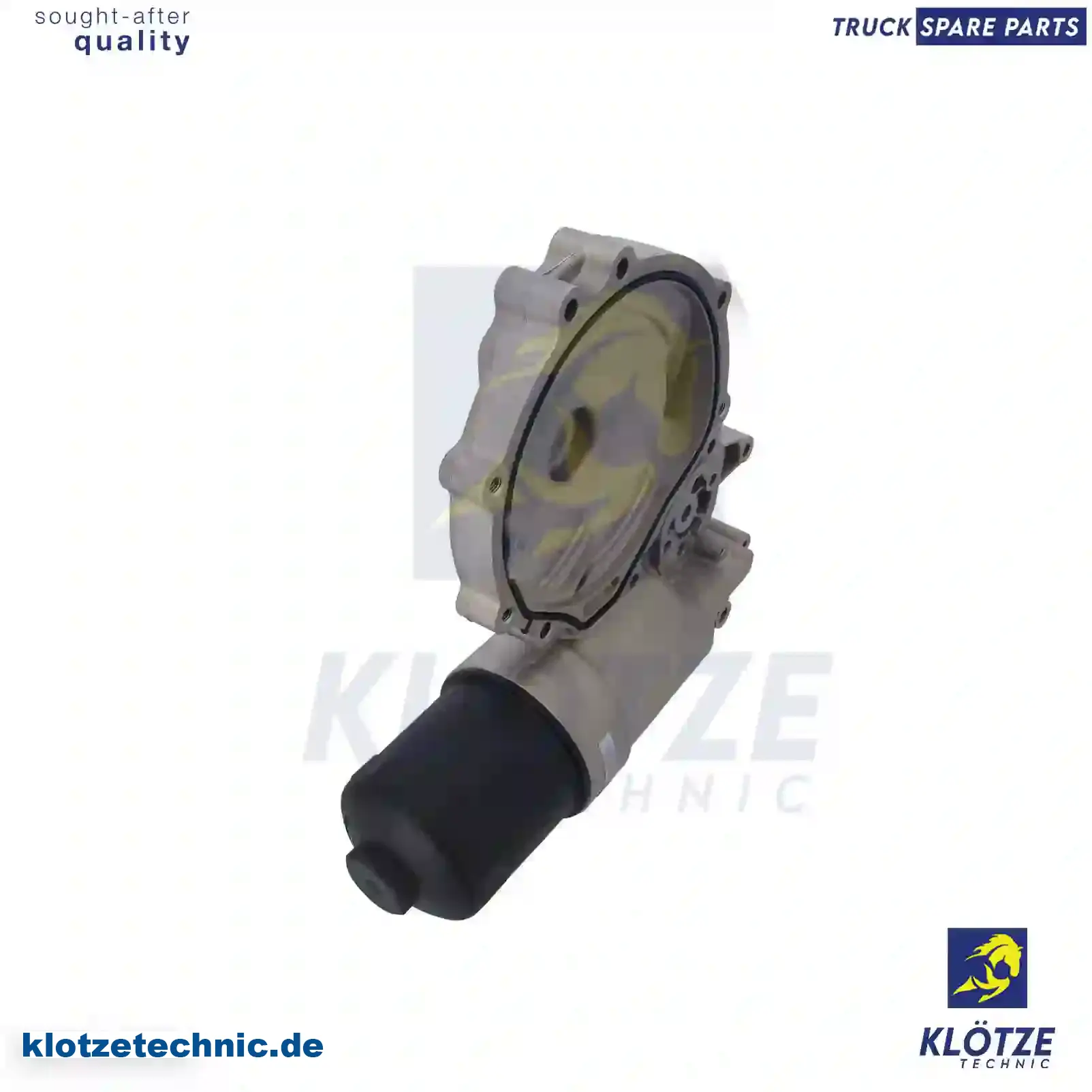 Oil filter housing, with filter, 9061802210, 92618 || Klötze Technic