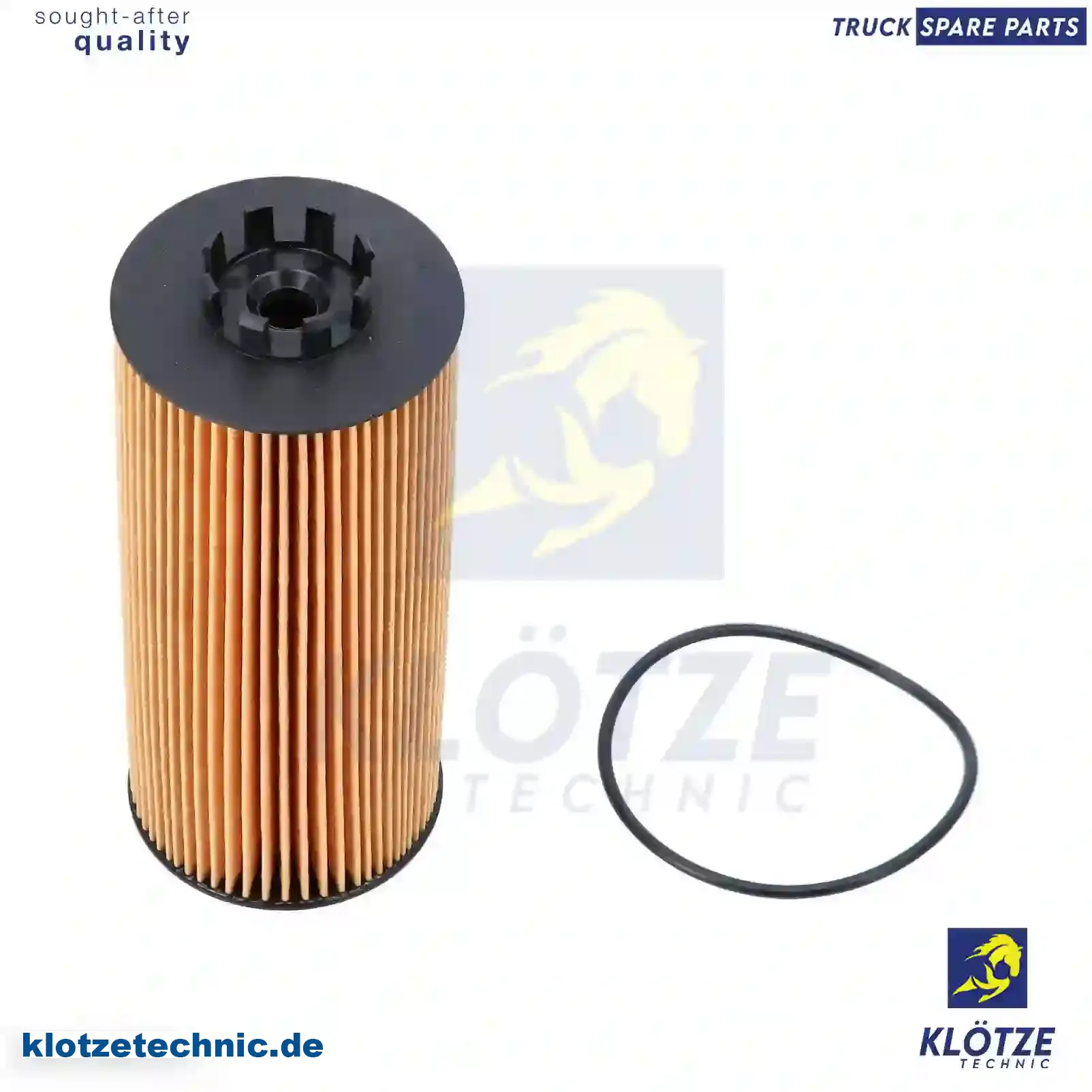 Oil filter insert, 9361800009, 93618 || Klötze Technic