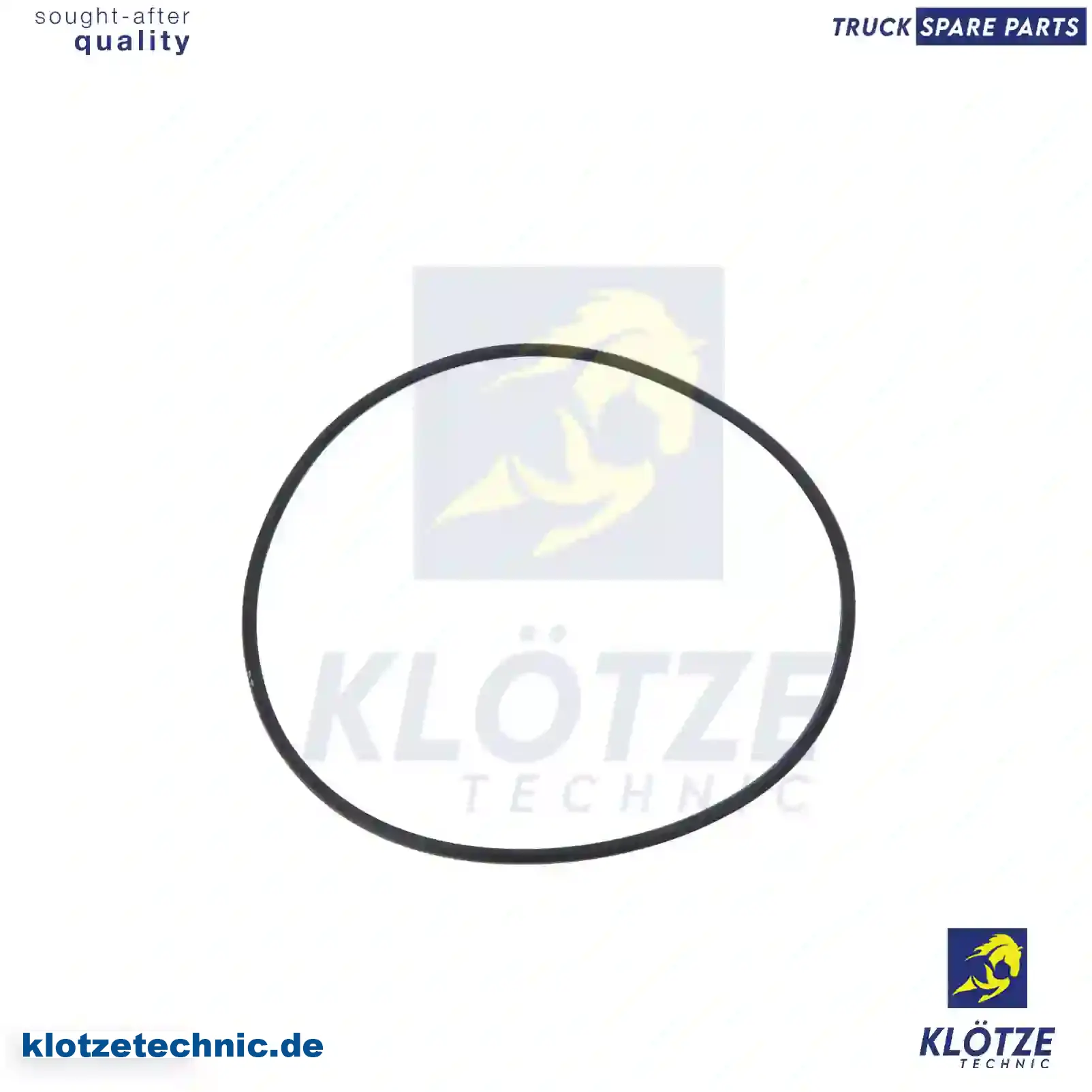 O-ring, cylinder liner, 1768938, 1936319, 2031033, 2188199, 2349746, ZG01862-0008 || Klötze Technic