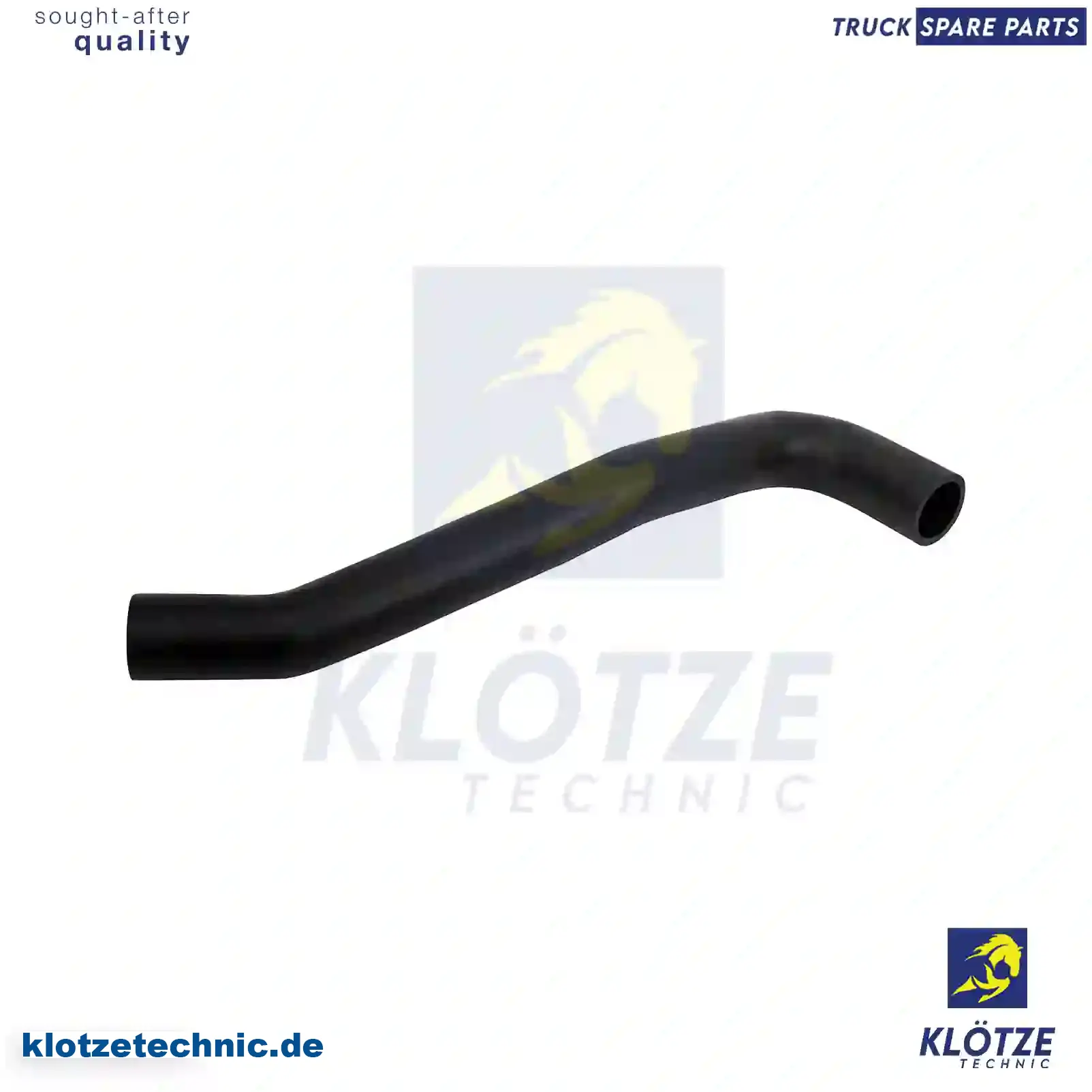 Hose, oil filler connector, 9425280682 || Klötze Technic