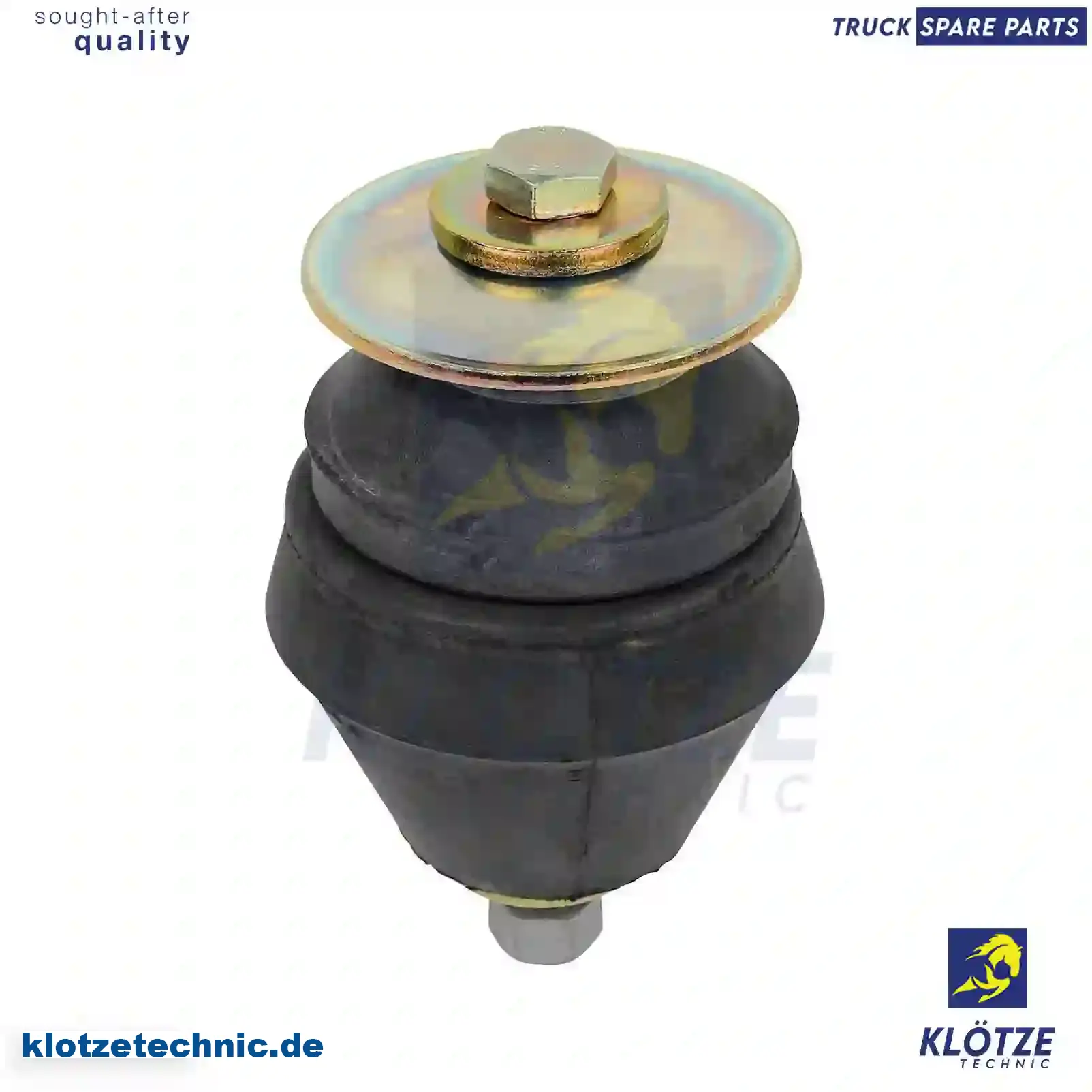 Rubber mounting, engine suspension, front, 6682400217 || Klötze Technic