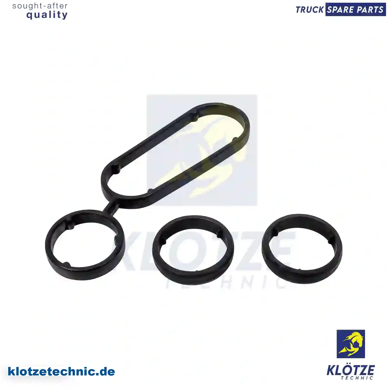 Gasket kit, oil cooler, 03L198070 || Klötze Technic