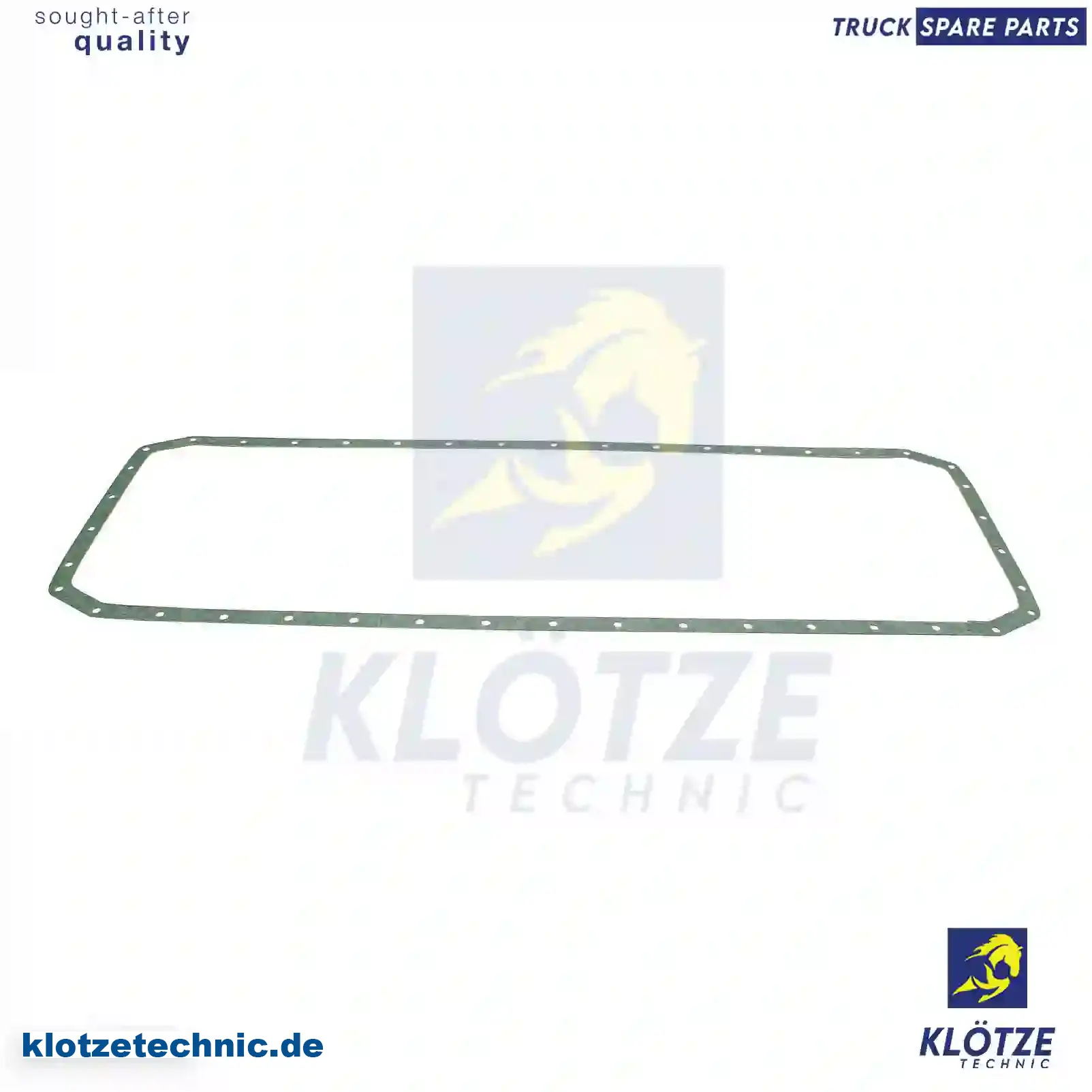 Oil sump gasket, 0098519, 98519, ZG01834-0008 || Klötze Technic