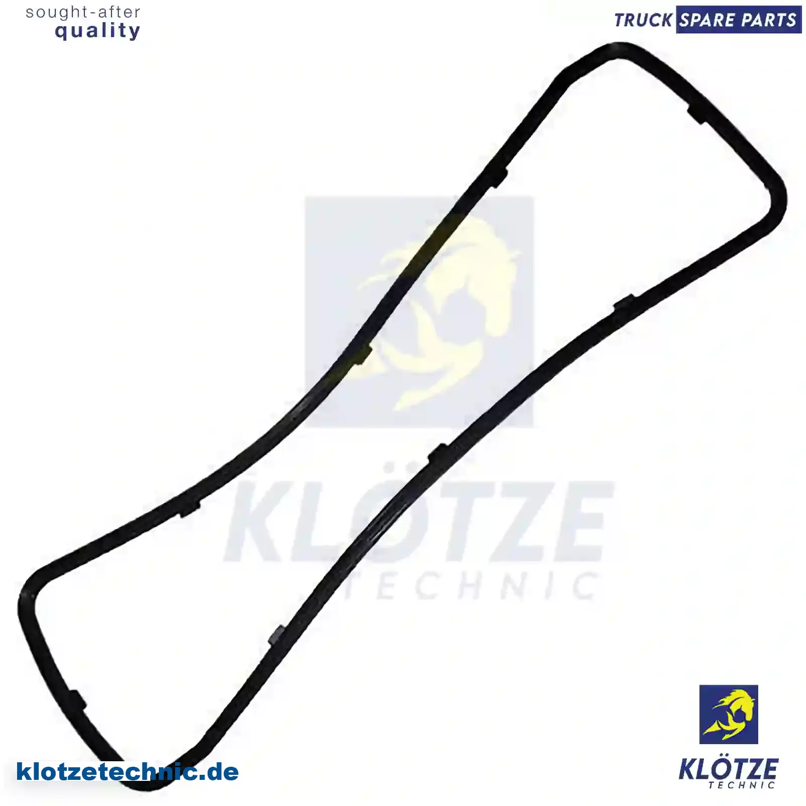 Oil sump gasket, 1403610, 1703012, 04897861, 4897861, ZG01845-0008 || Klötze Technic