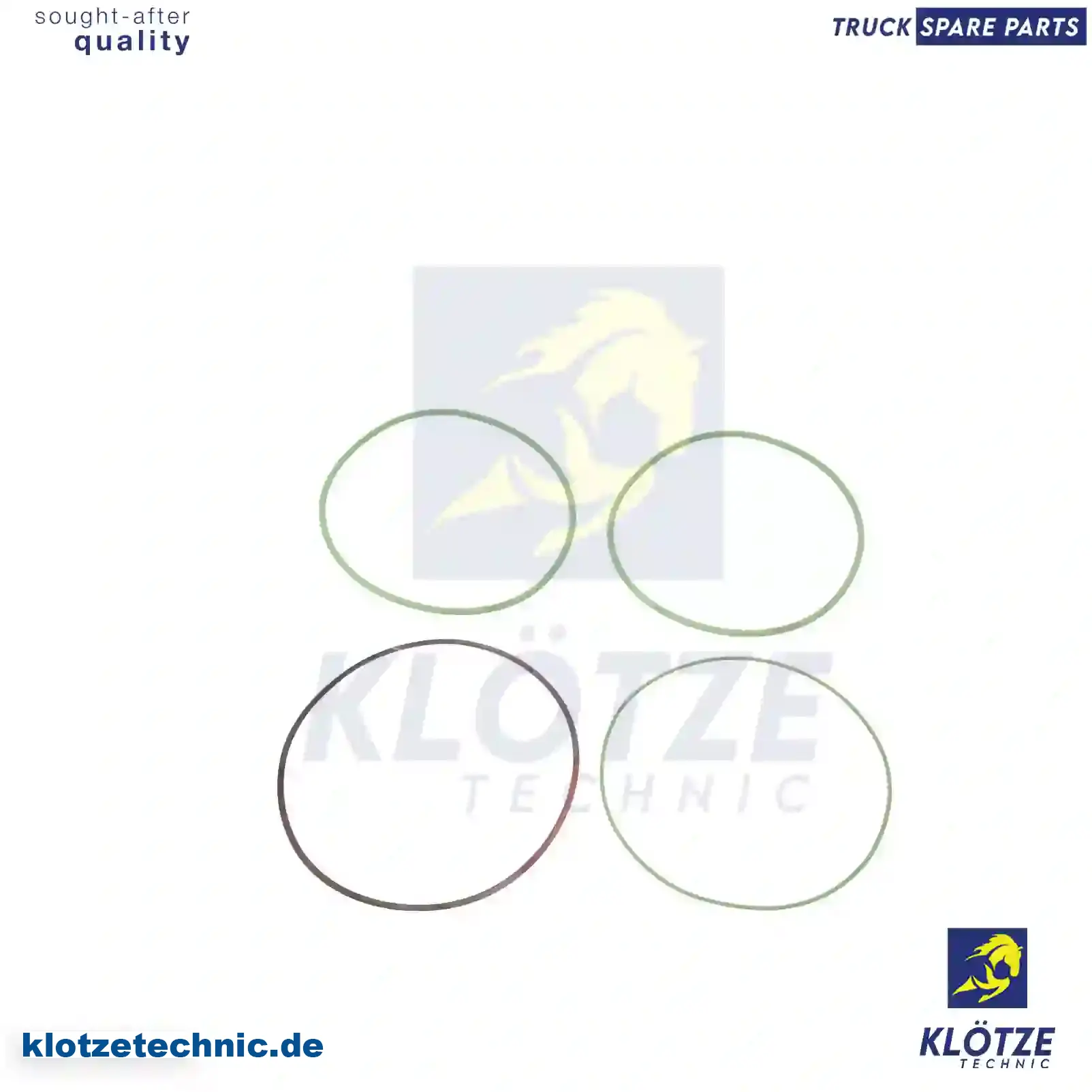 Seal ring kit, green, 0159979148S1 || Klötze Technic