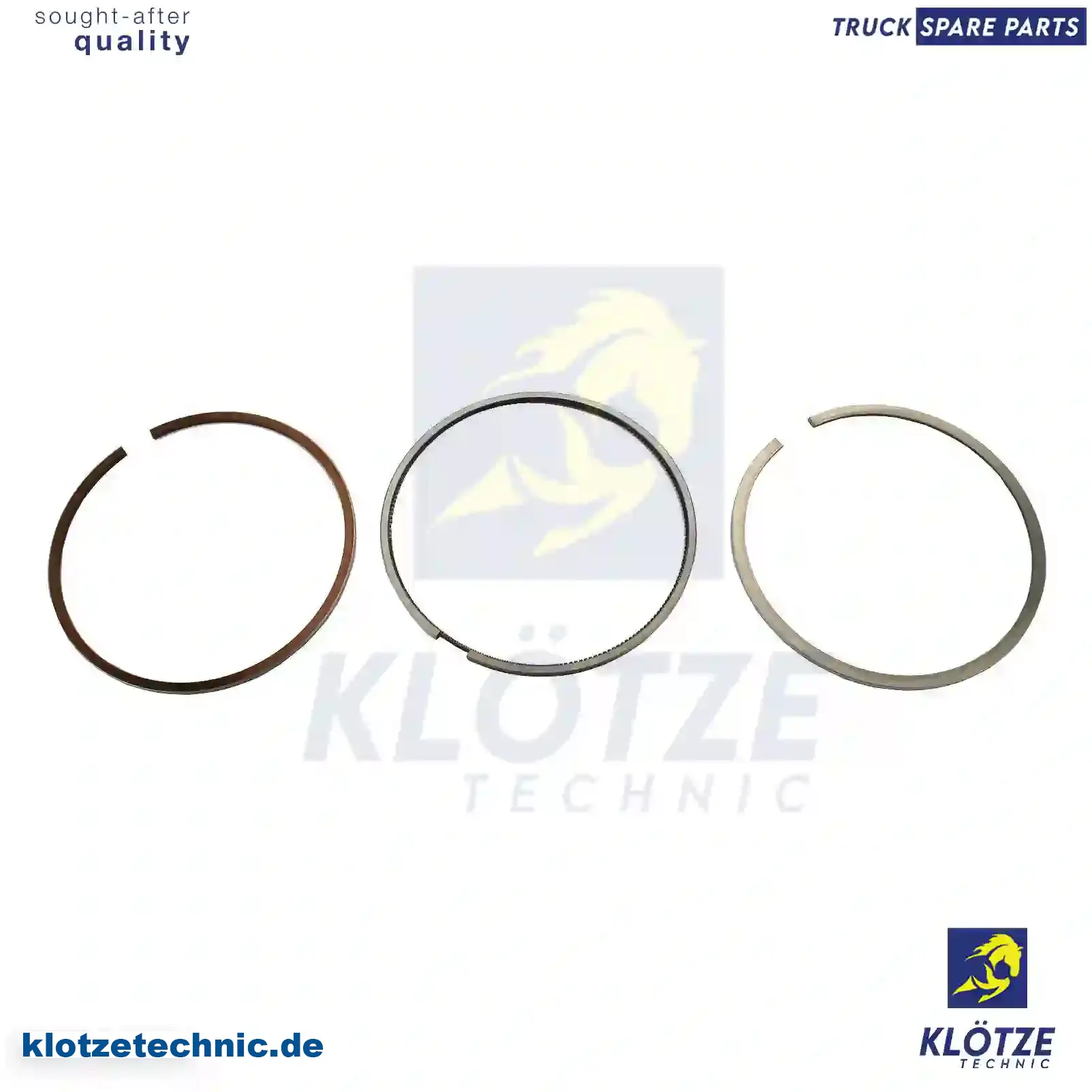 Piston ring kit, 4420300024, 4420370016, 4420370116, 4440300024, 4440300124 || Klötze Technic