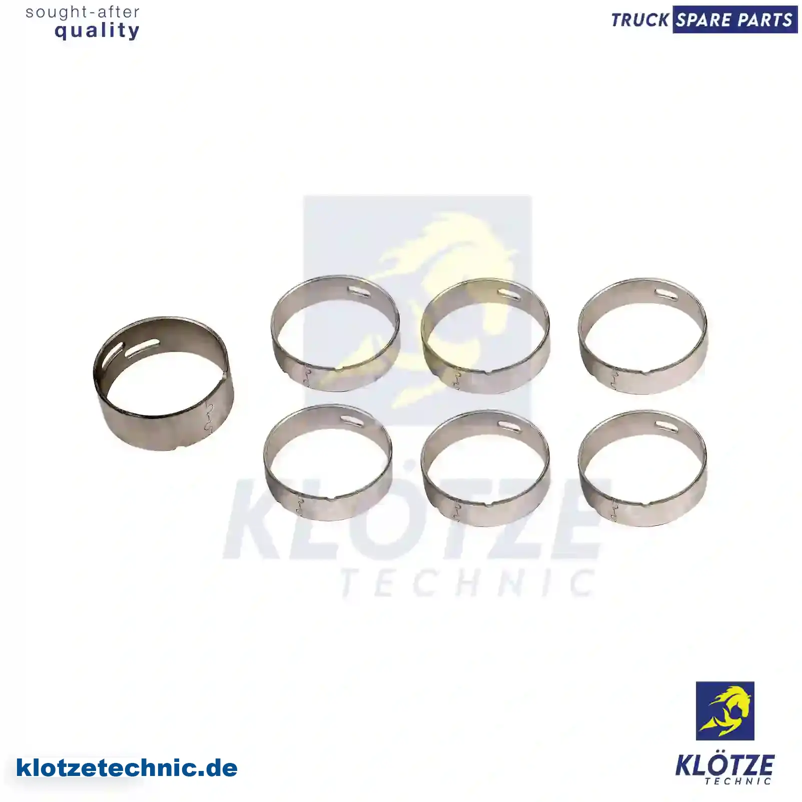 Camshaft bearing kit, 9060510950S2, 9060511050S2 || Klötze Technic