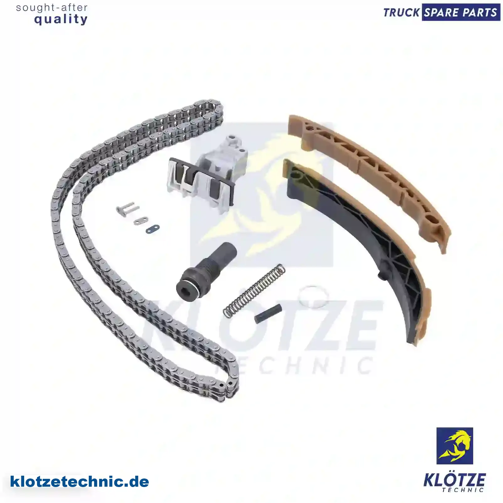 Timing chain kit, with chain lock, 1110500411S1 || Klötze Technic