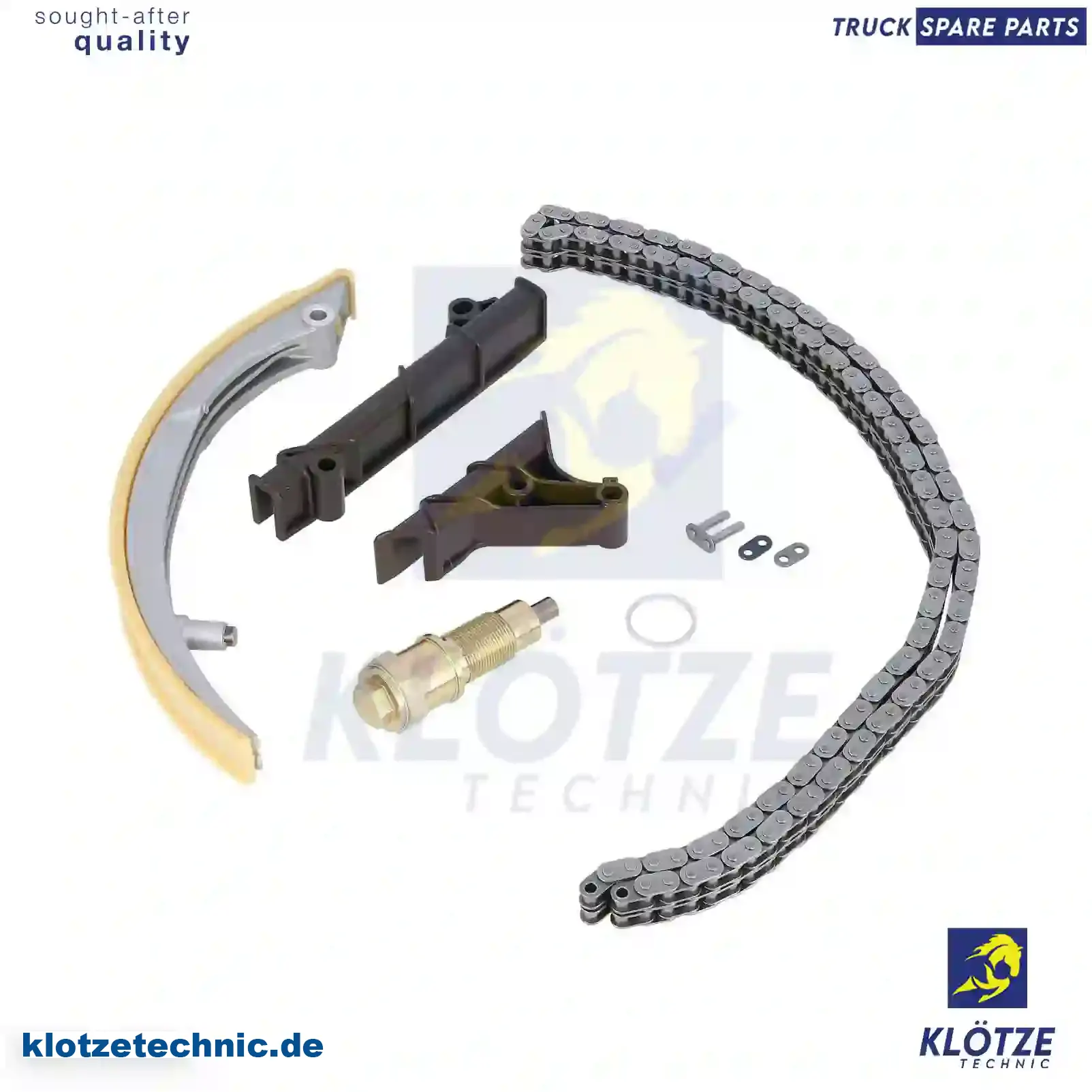 Timing chain kit, with chain lock, 6010500711S1 || Klötze Technic