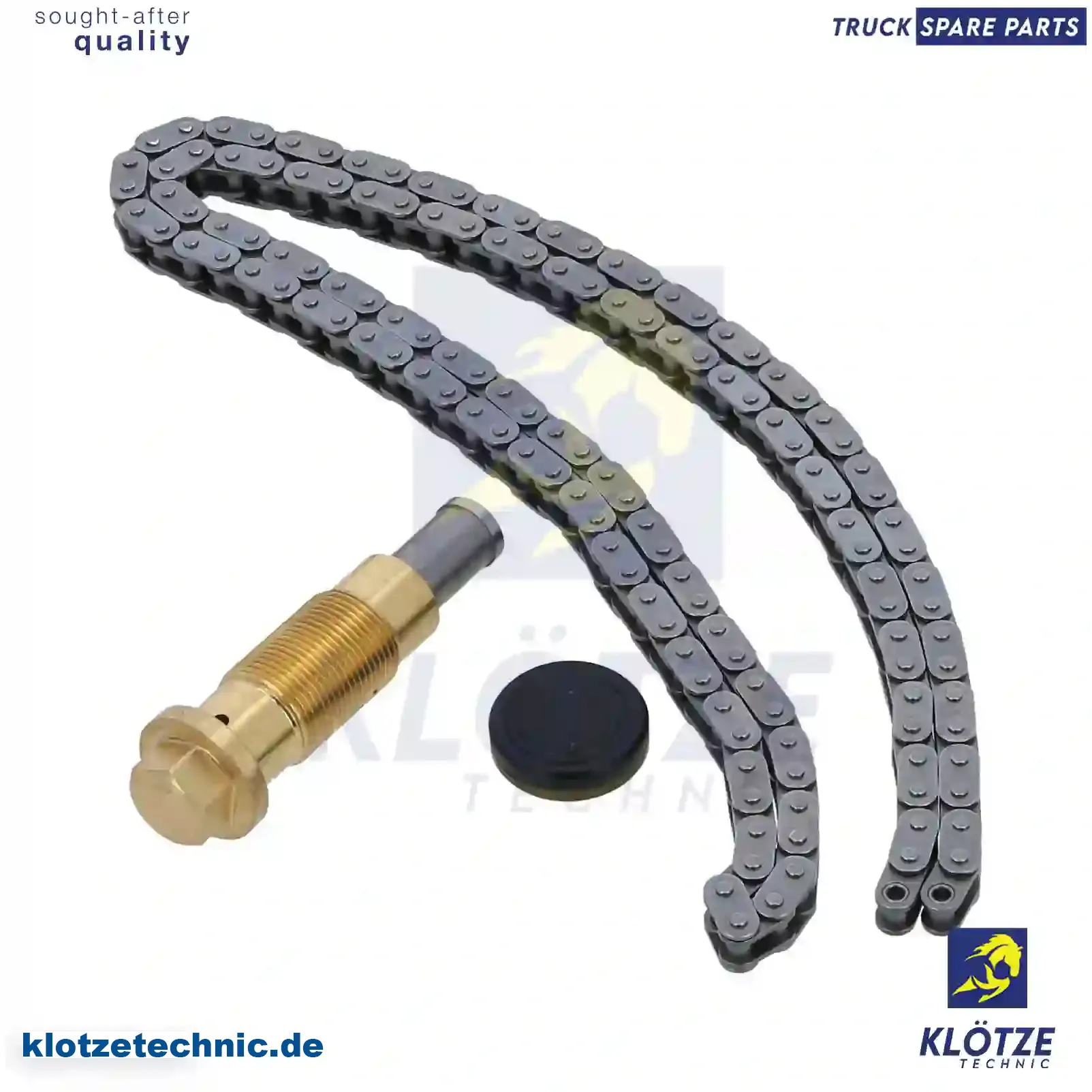 Timing chain kit, with chain lock, 2710500611S5 || Klötze Technic