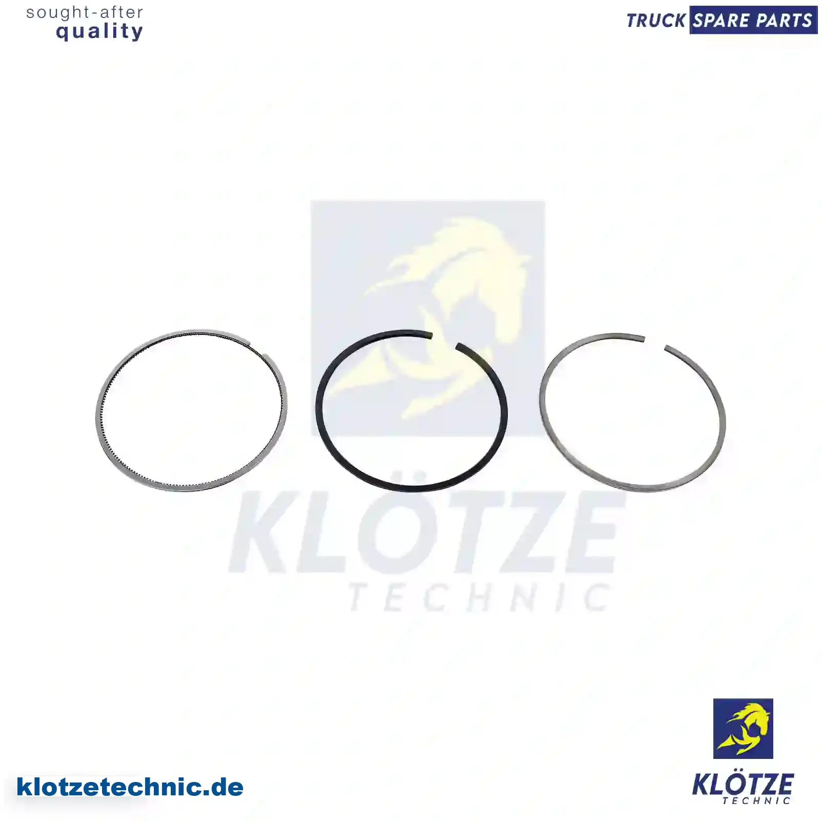 Piston ring kit, 6420300024, ZG01893-0008 || Klötze Technic