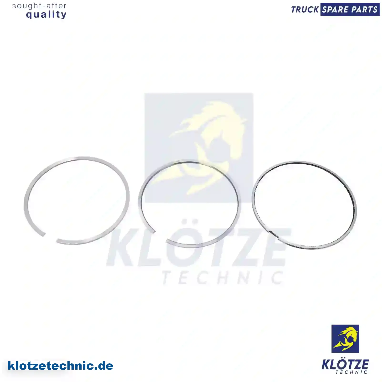 Piston ring kit, 4710300424, 47103 || Klötze Technic