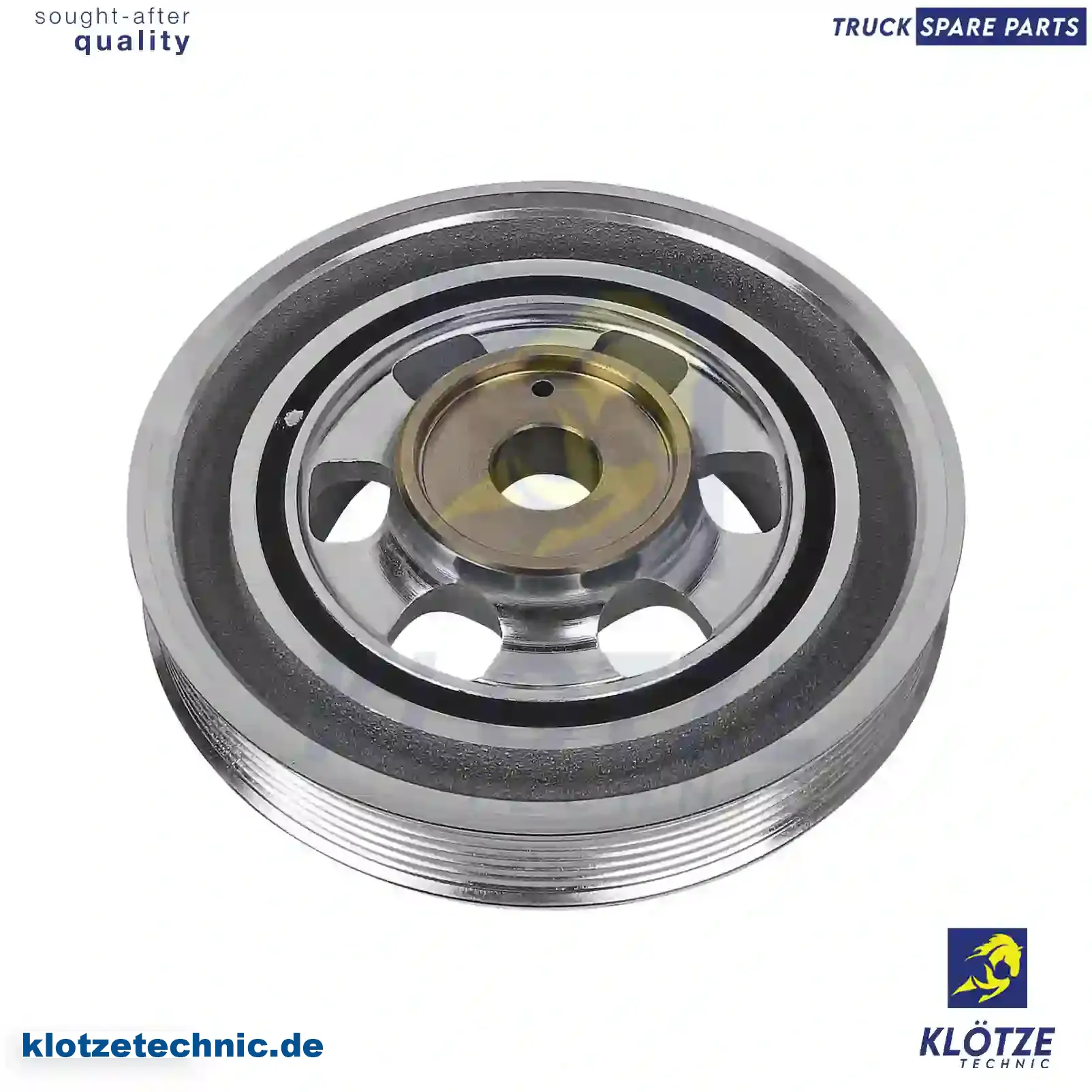 Vibration damper, crankshaft, 504107484 || Klötze Technic