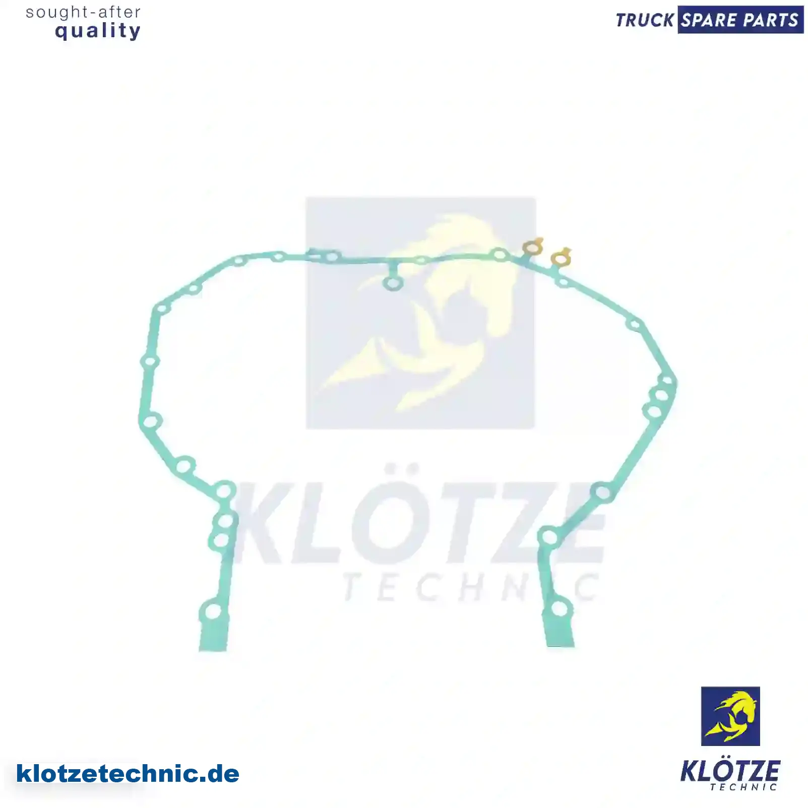 Gasket, flywheel housing, 1424397, 1505507, 505507, ZG01204-0008 || Klötze Technic