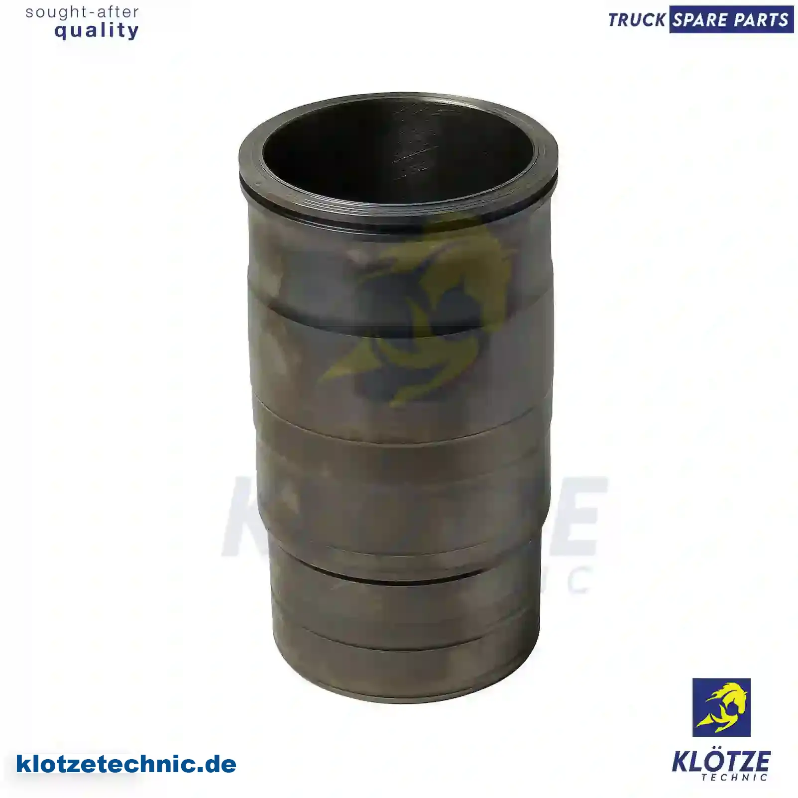 Cylinder liner, without seal rings, 1777079, 1868160, 1917102, 1917107, ZG01077-0008 || Klötze Technic