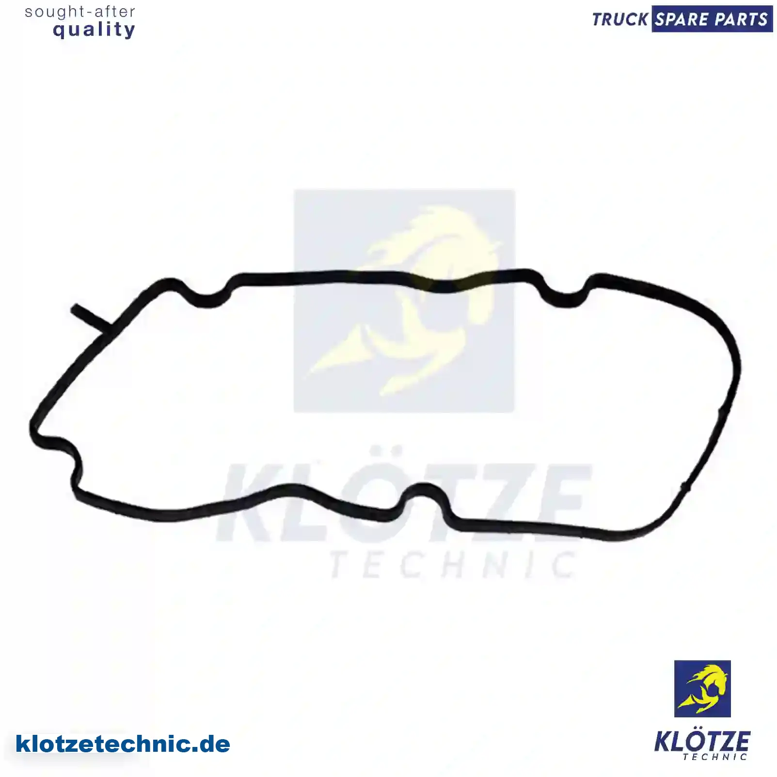 Valve cover gasket, upper, 1414422, ZG02256-0008 || Klötze Technic