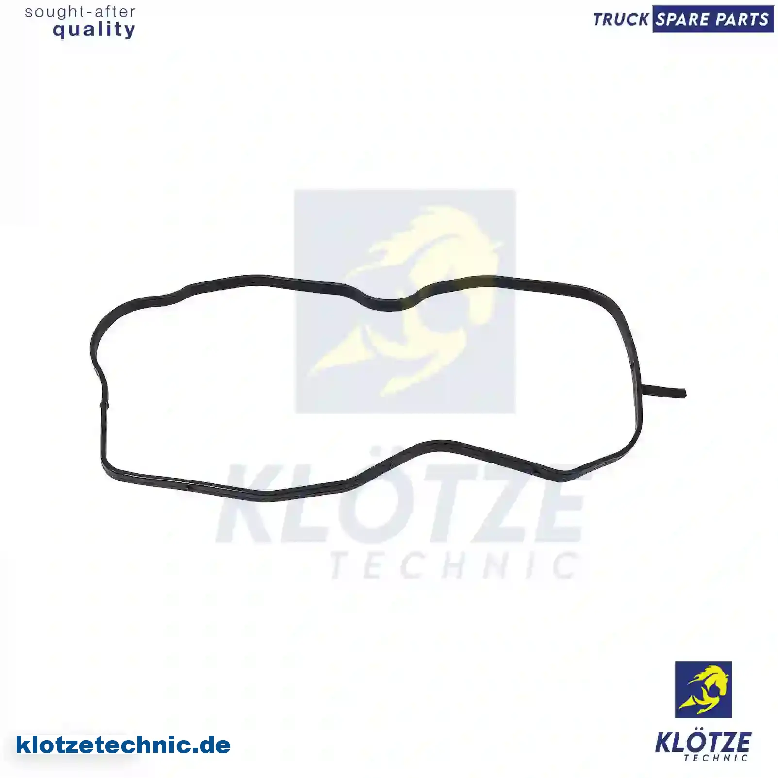 Valve cover gasket, lower, 1401982, ZG02251-0008 || Klötze Technic