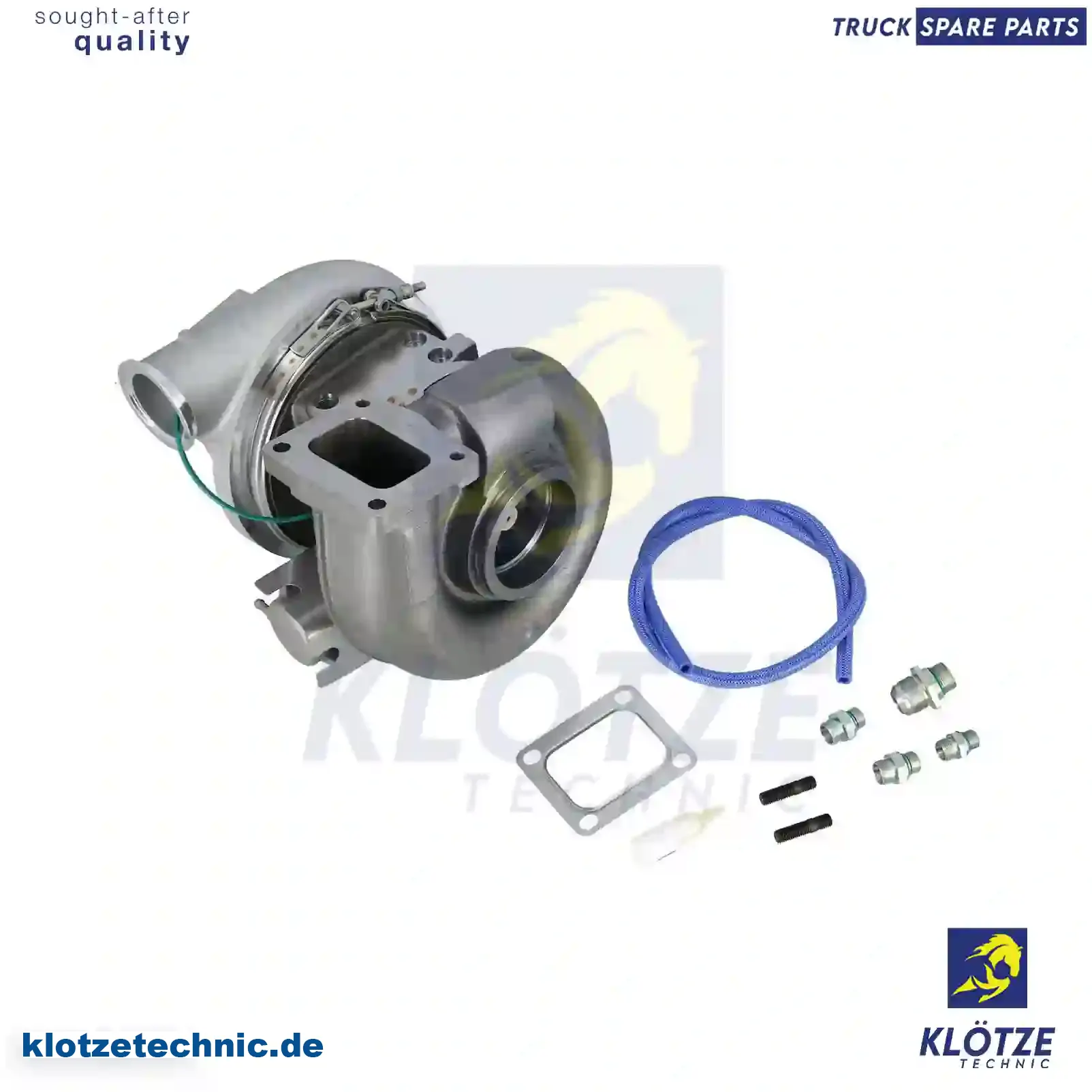 Turbocharger, with gasket kit, 02996384, 504139769, 504182849, 504269260, 504269261, 5004182849 || Klötze Technic