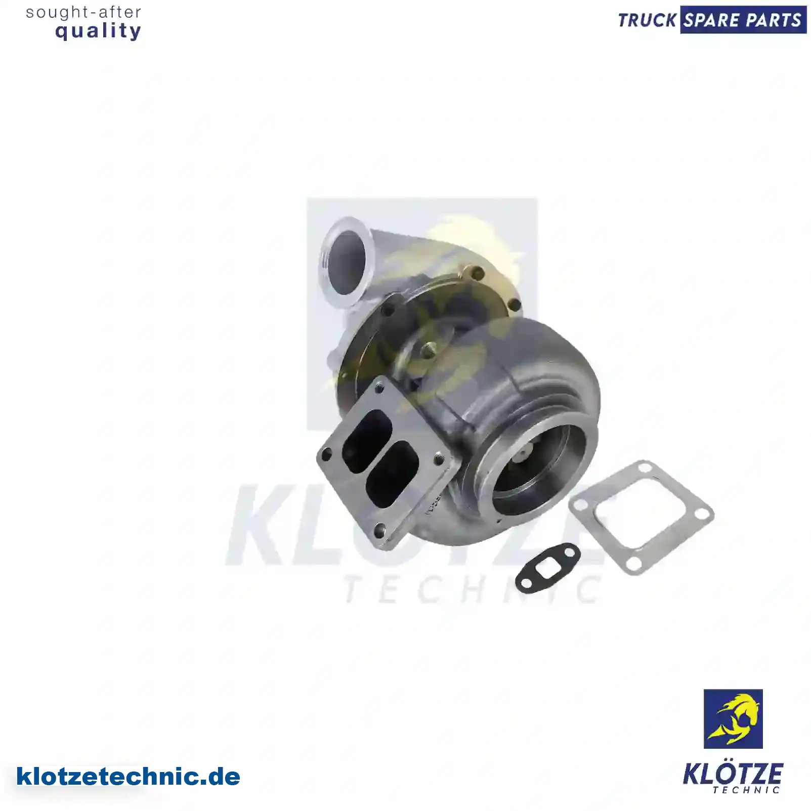 Turbocharger, with gasket kit, 10571483, 10571536, 10571539, 1399269, 1405663, 1423036, 1423037, 1485645, 1485646, 1571483, 1571539, 571483, 571536, 571539 || Klötze Technic