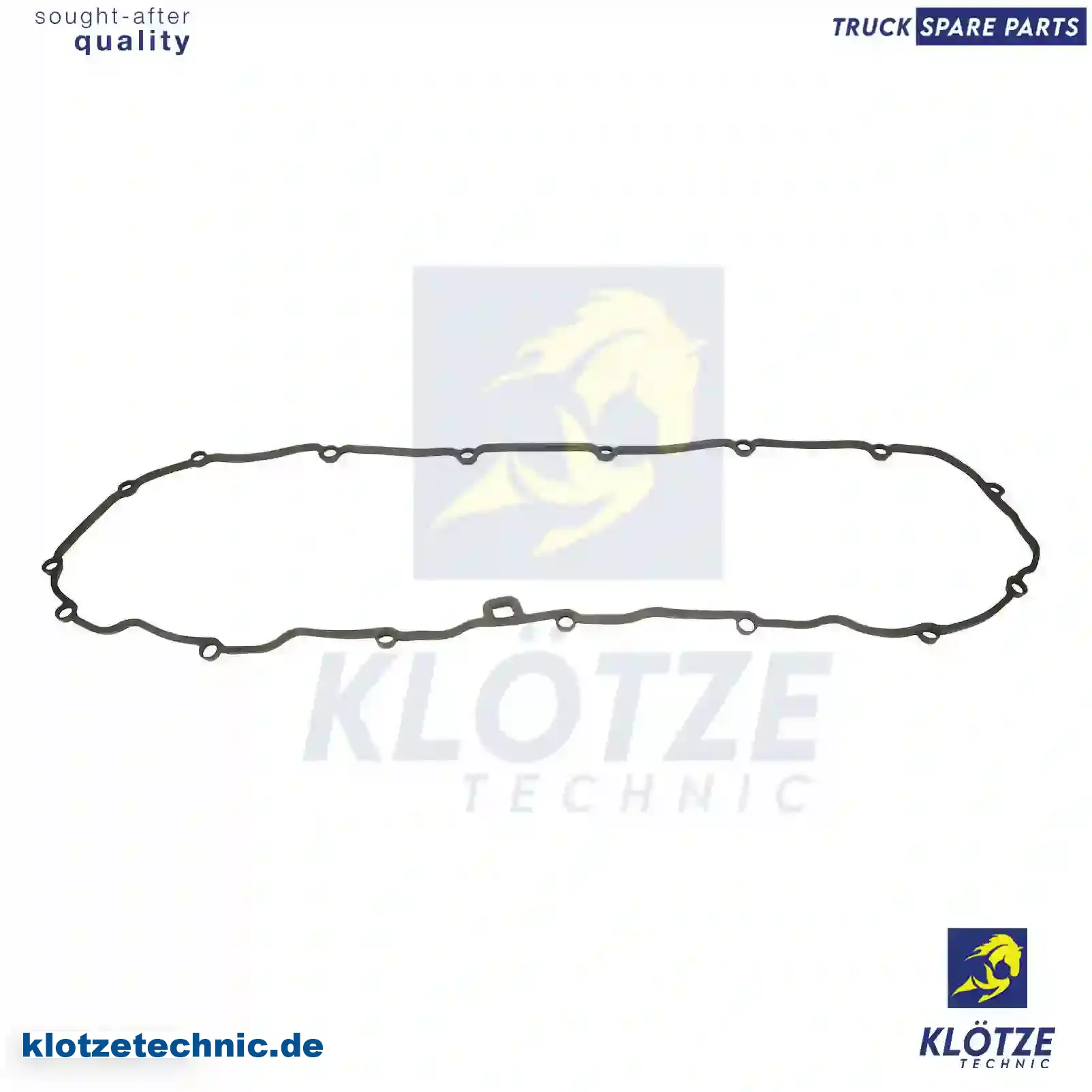 Valve cover gasket, 1656305, ZG02244-0008 || Klötze Technic