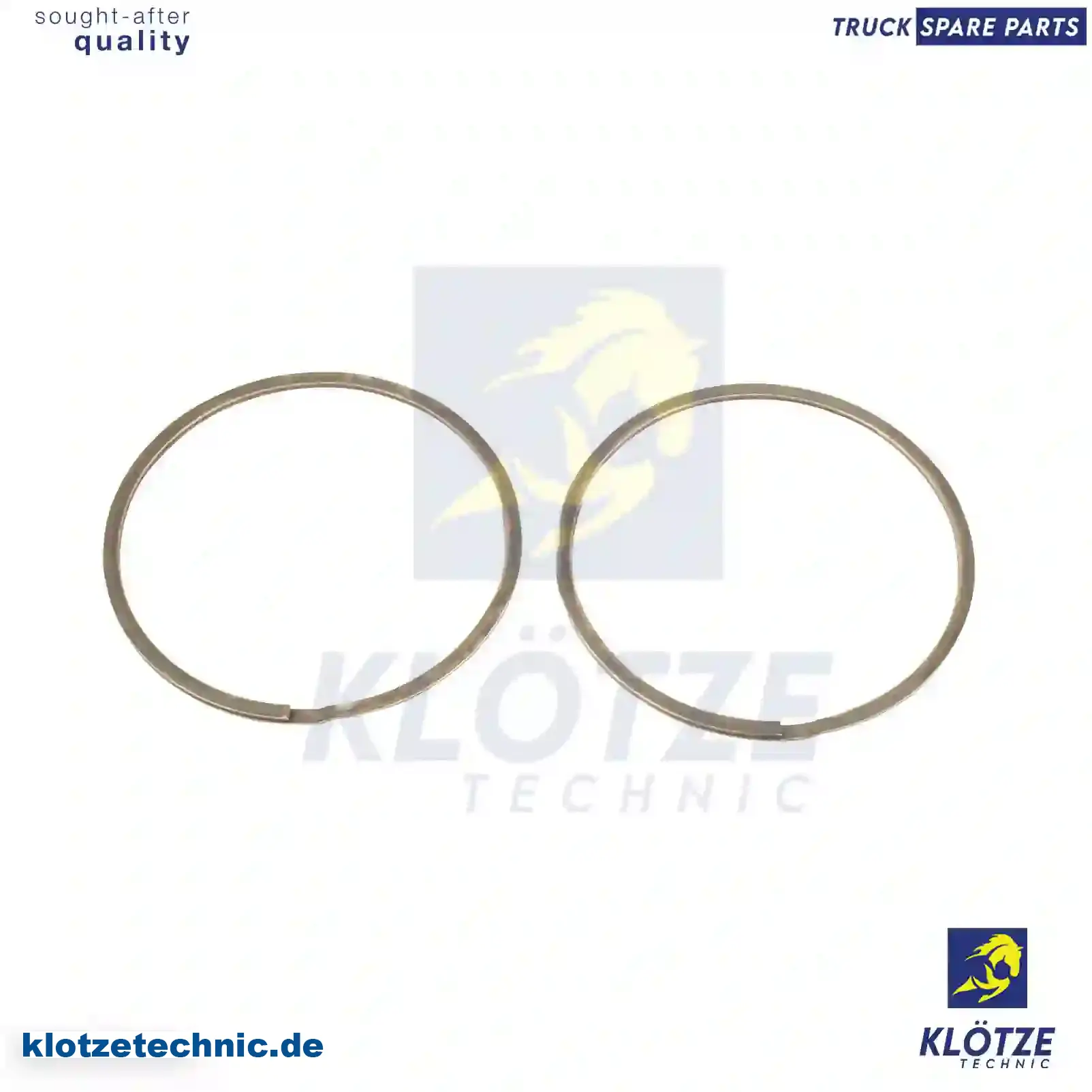 Seal ring kit, exhaust manifold, 266976, 266976 || Klötze Technic