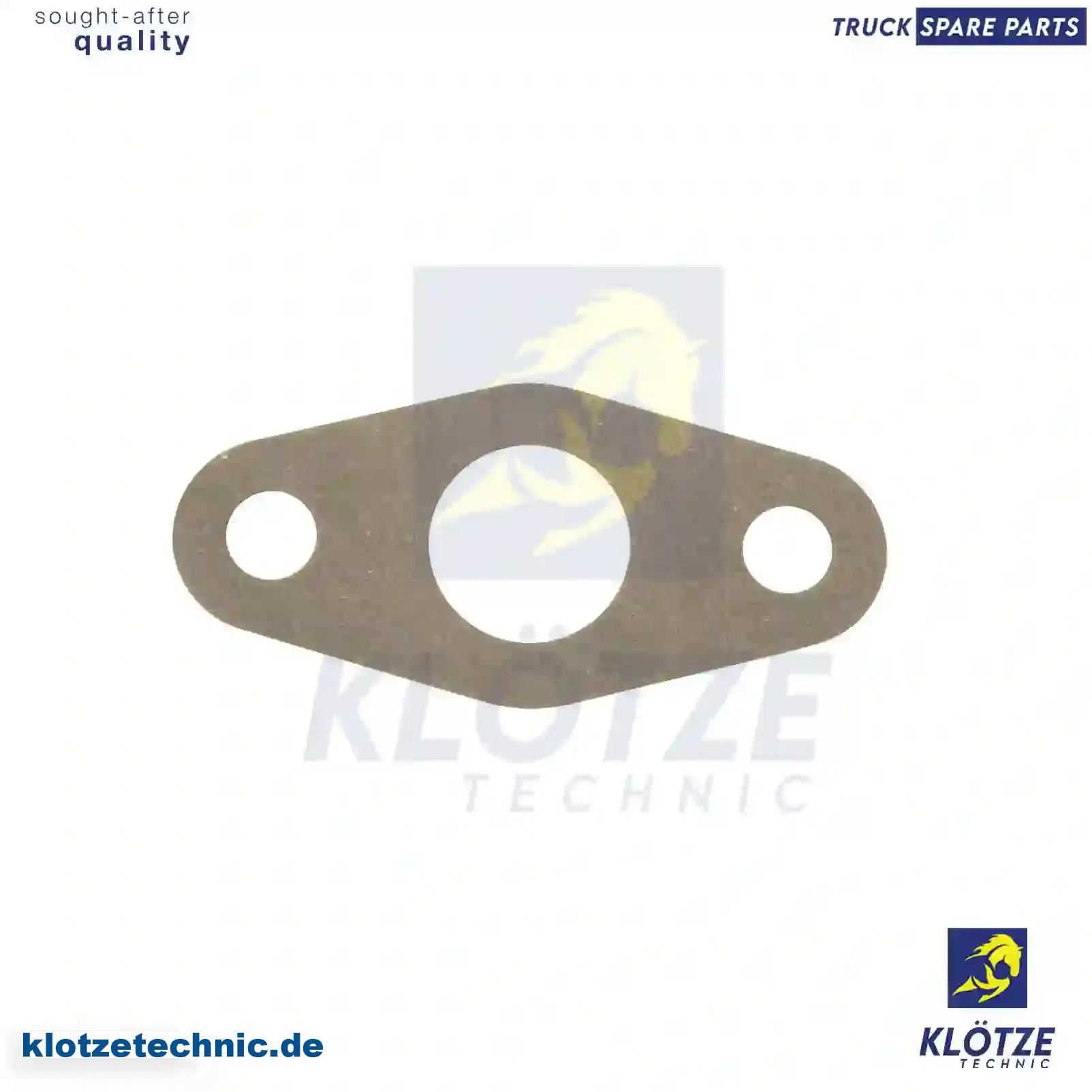 Gasket, turbocharger, 0098517, 0674208, 1270763, 674208, 98517, ZG01295-0008 || Klötze Technic