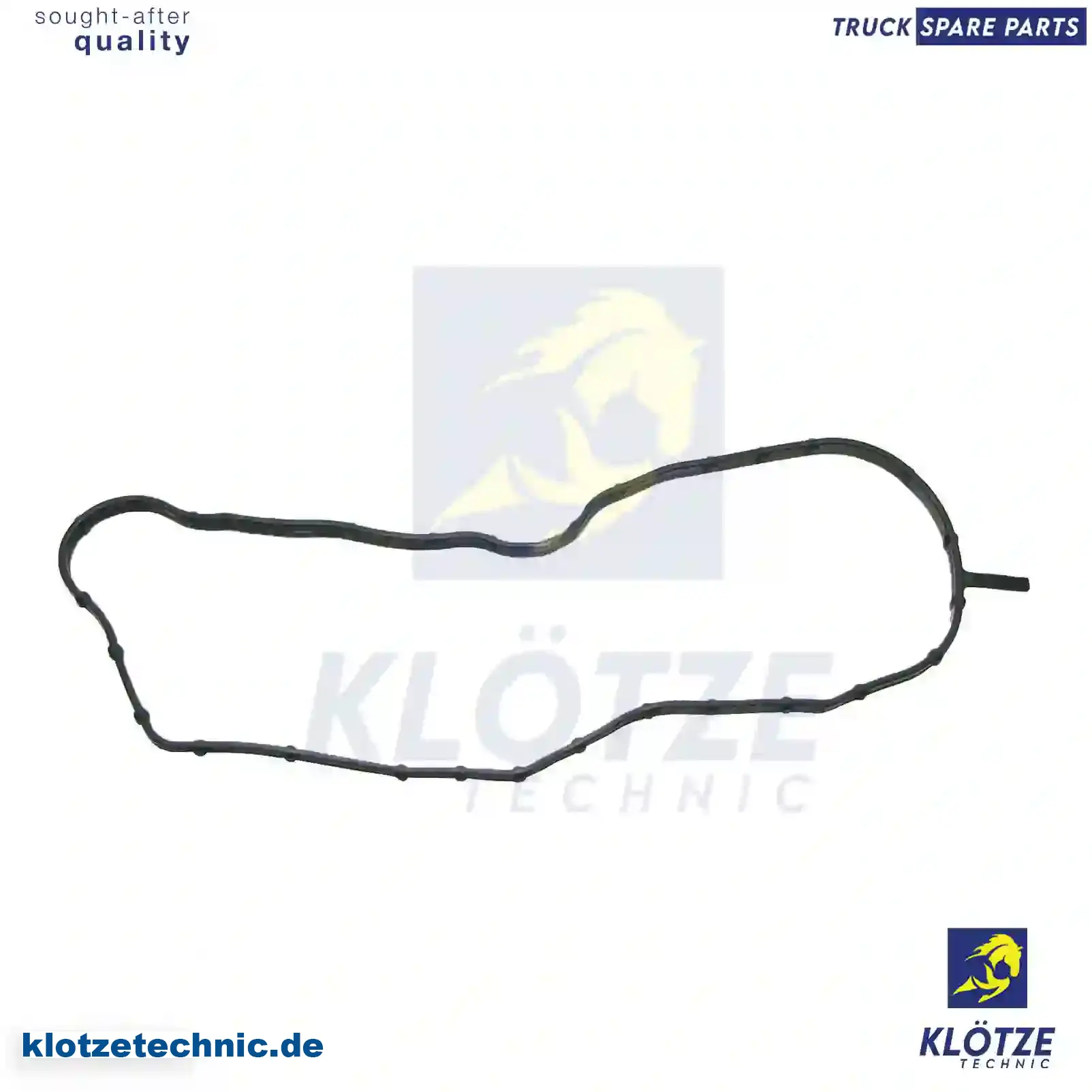 Valve cover gasket, lower, 1476506, 1542104, 542104, ZG02252-0008 || Klötze Technic