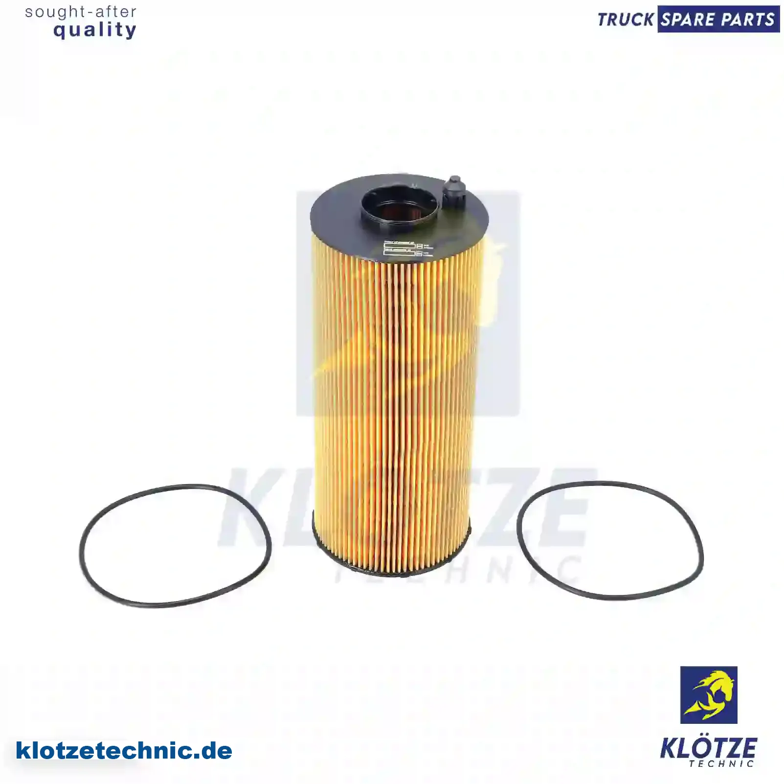 Oil filter insert, 1928868, 2129253, ZG01749-0008, || Klötze Technic