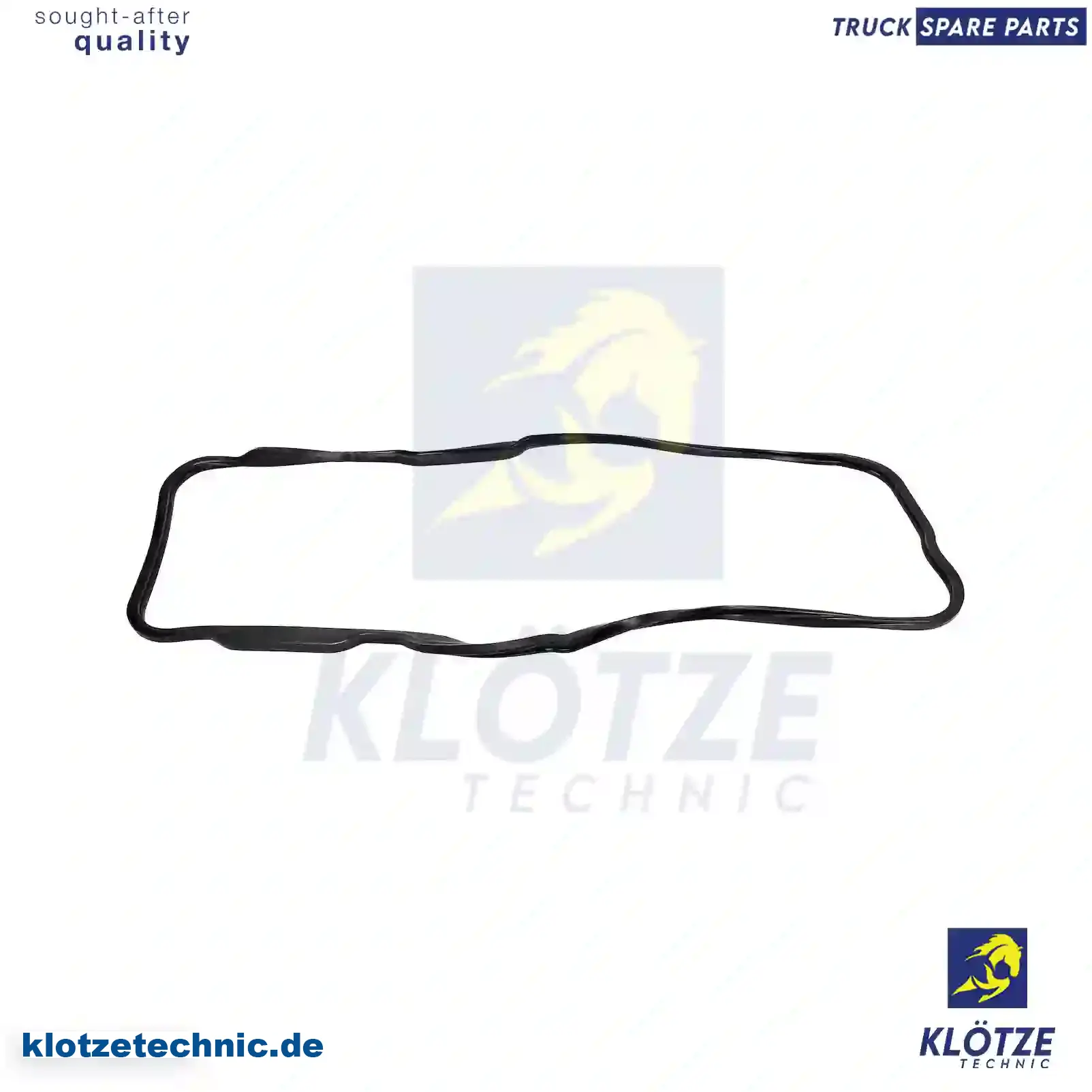 Oil sump gasket, 1643512, ZG01837-0008 || Klötze Technic