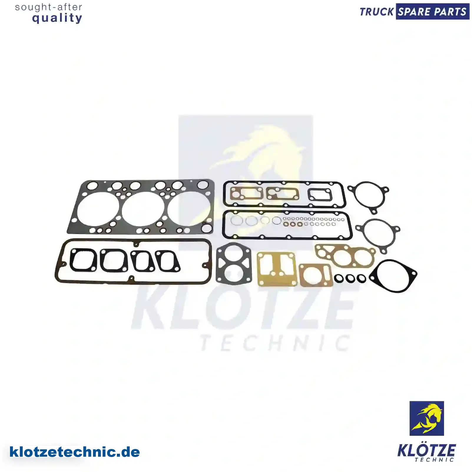 Cylinder head gasket kit, 550151, 550183, 550186, 550226, 551427, 551456, 551513 || Klötze Technic