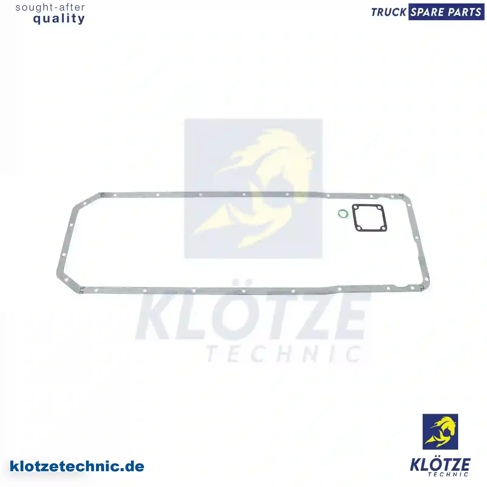 Gasket kit, oil sump, 550231, 550262, 551450, ZG01358-0008 || Klötze Technic