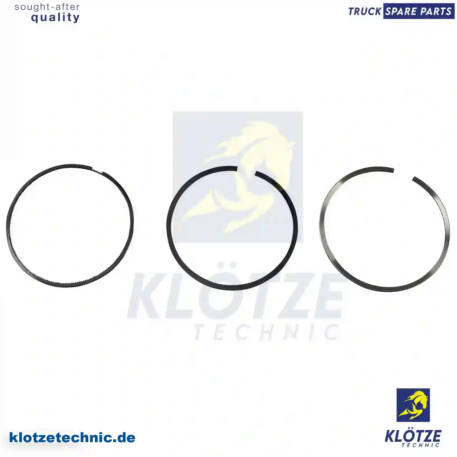 Piston ring kit, 0640V2, 0640X5, 02995582, 02996623, 02995582, 02996623, 2995582, 2996623, 0640V2, 0640X5 || Klötze Technic