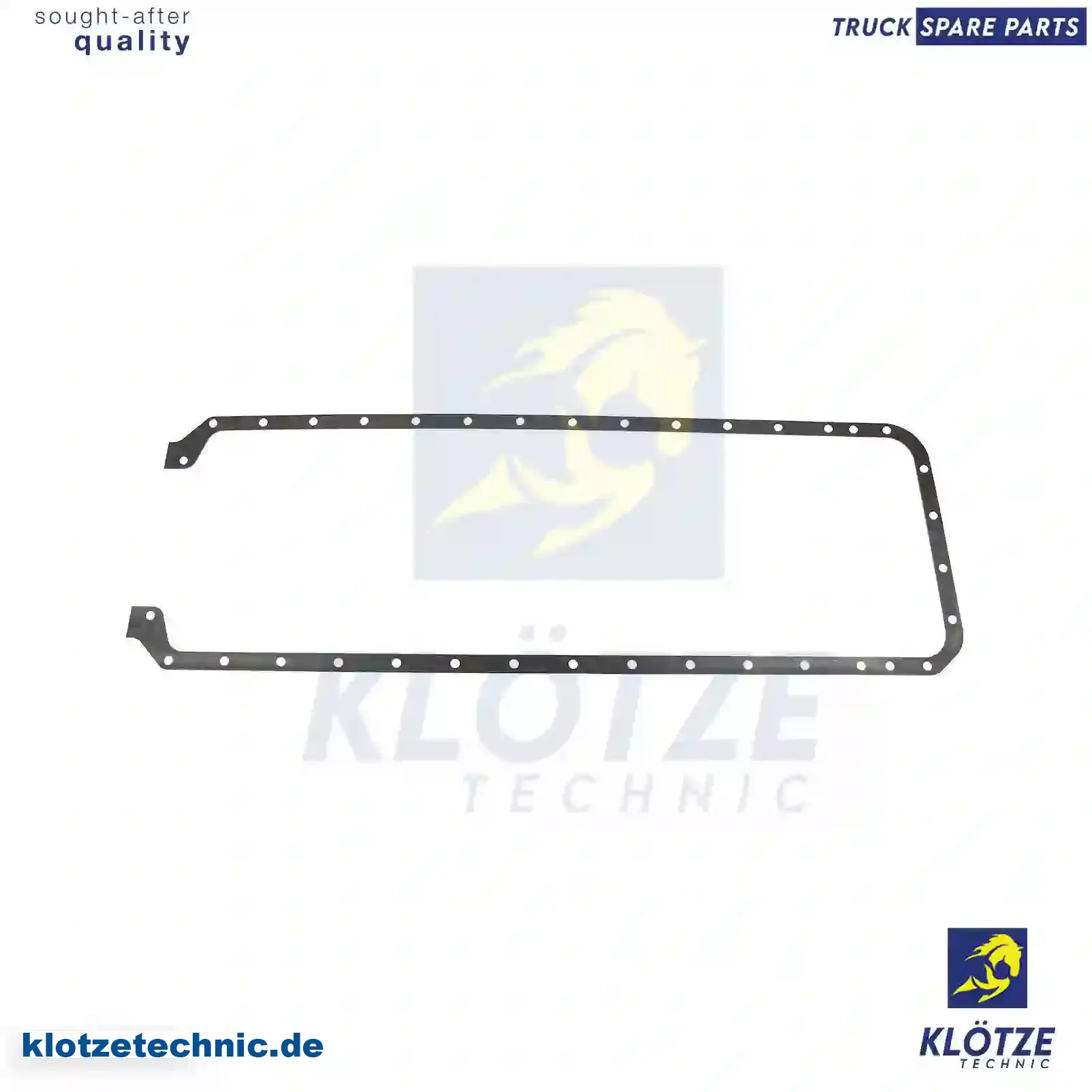 Oil sump gasket, 04791426, 98493262, ZG01848-0008 || Klötze Technic