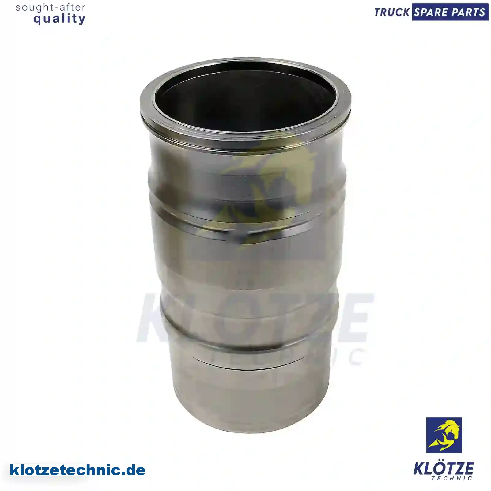 Cylinder liner, without seal rings, 1382183, 1461895, 1484492, 1487775, 1868157, ZG01075-0008 || Klötze Technic